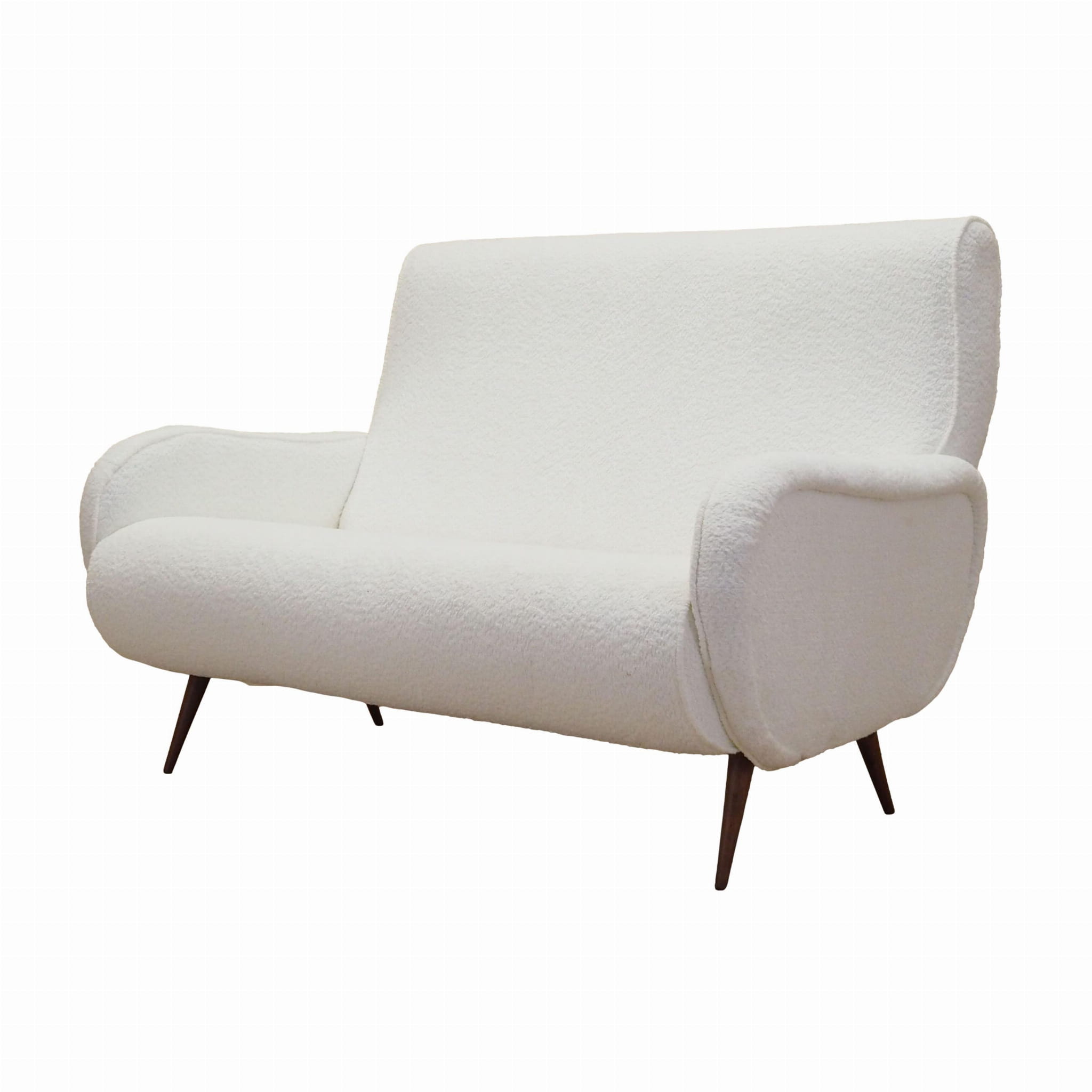 Divano bianco anni '70