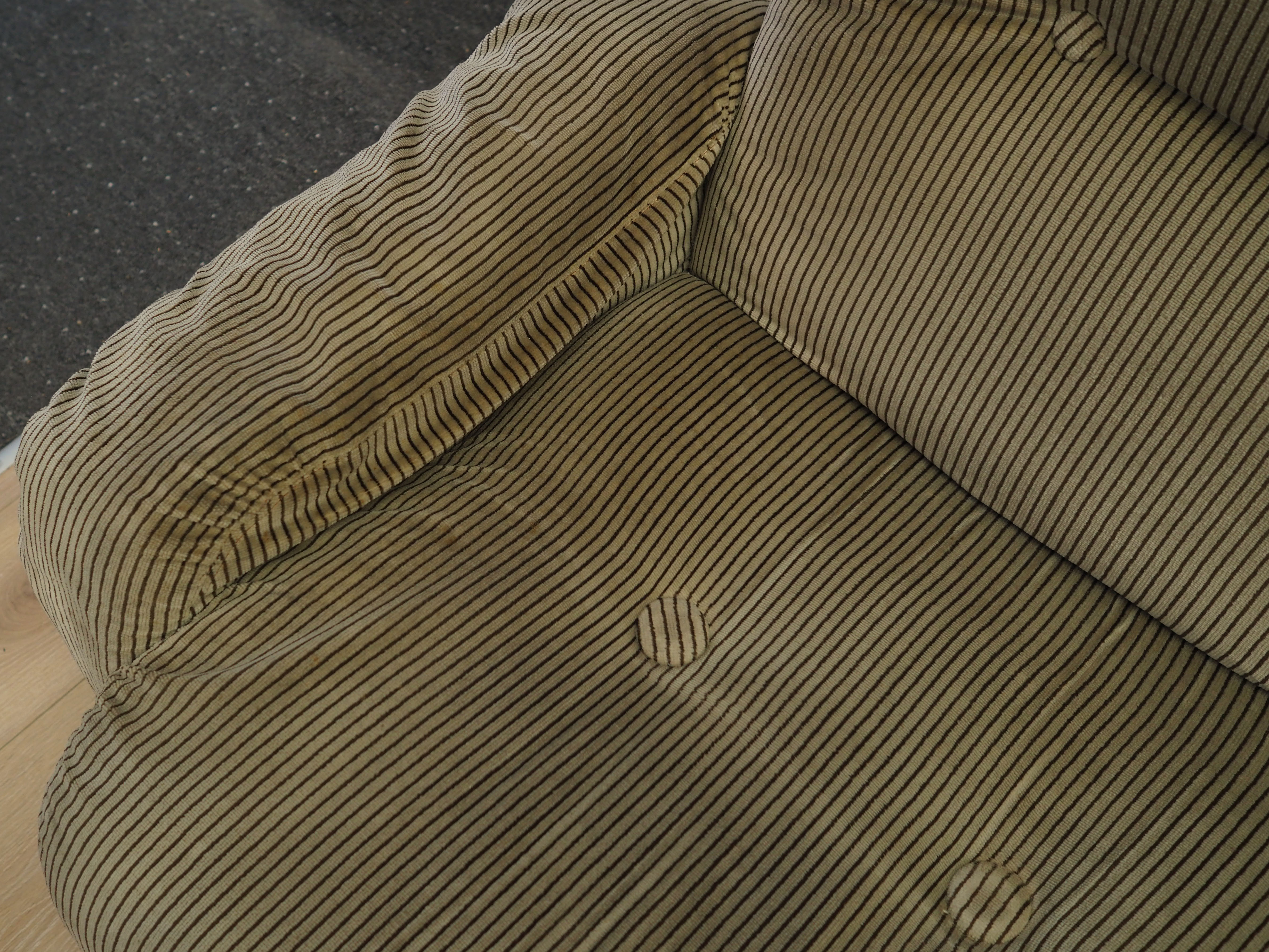 Modulares Sofa Grau 1960er Jahre