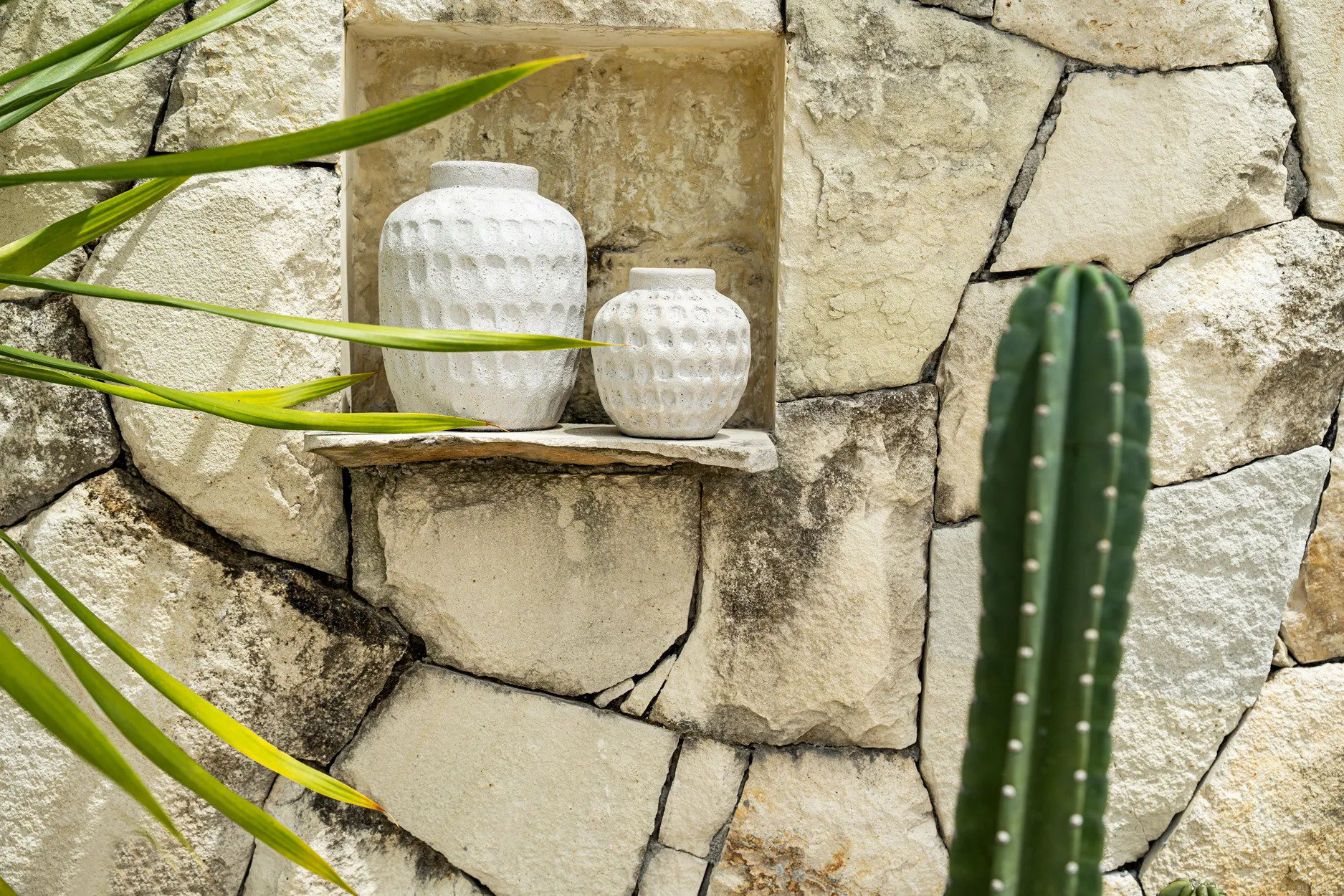Trendy Vase Grau