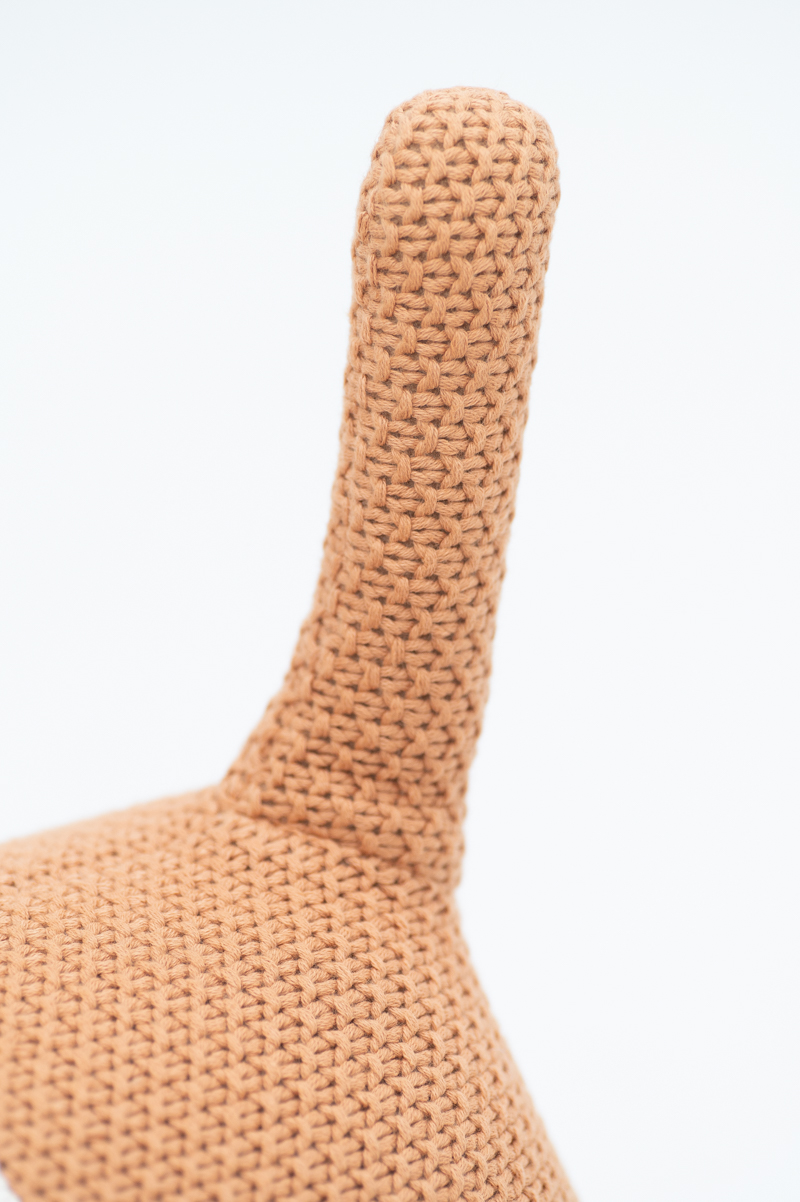 Dog Plush Cotton Brown