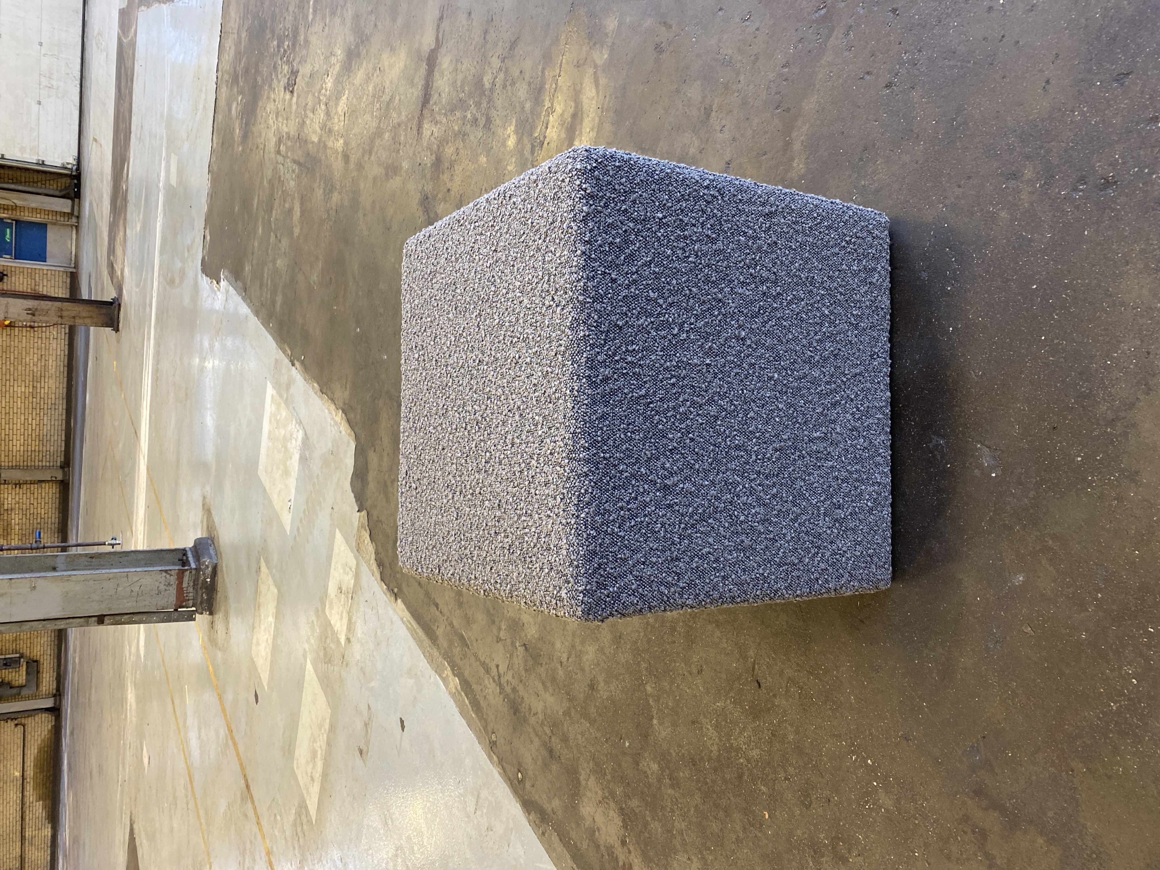 Stool 101 Copenhagen Firkant Dark Taupe