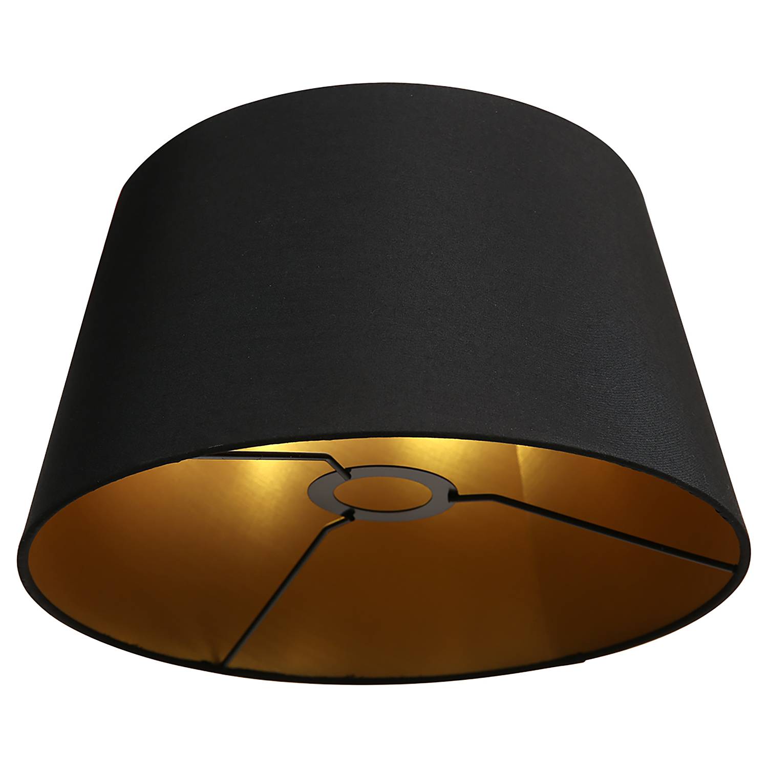 Lampenschirm Typ F Samt Schwarz