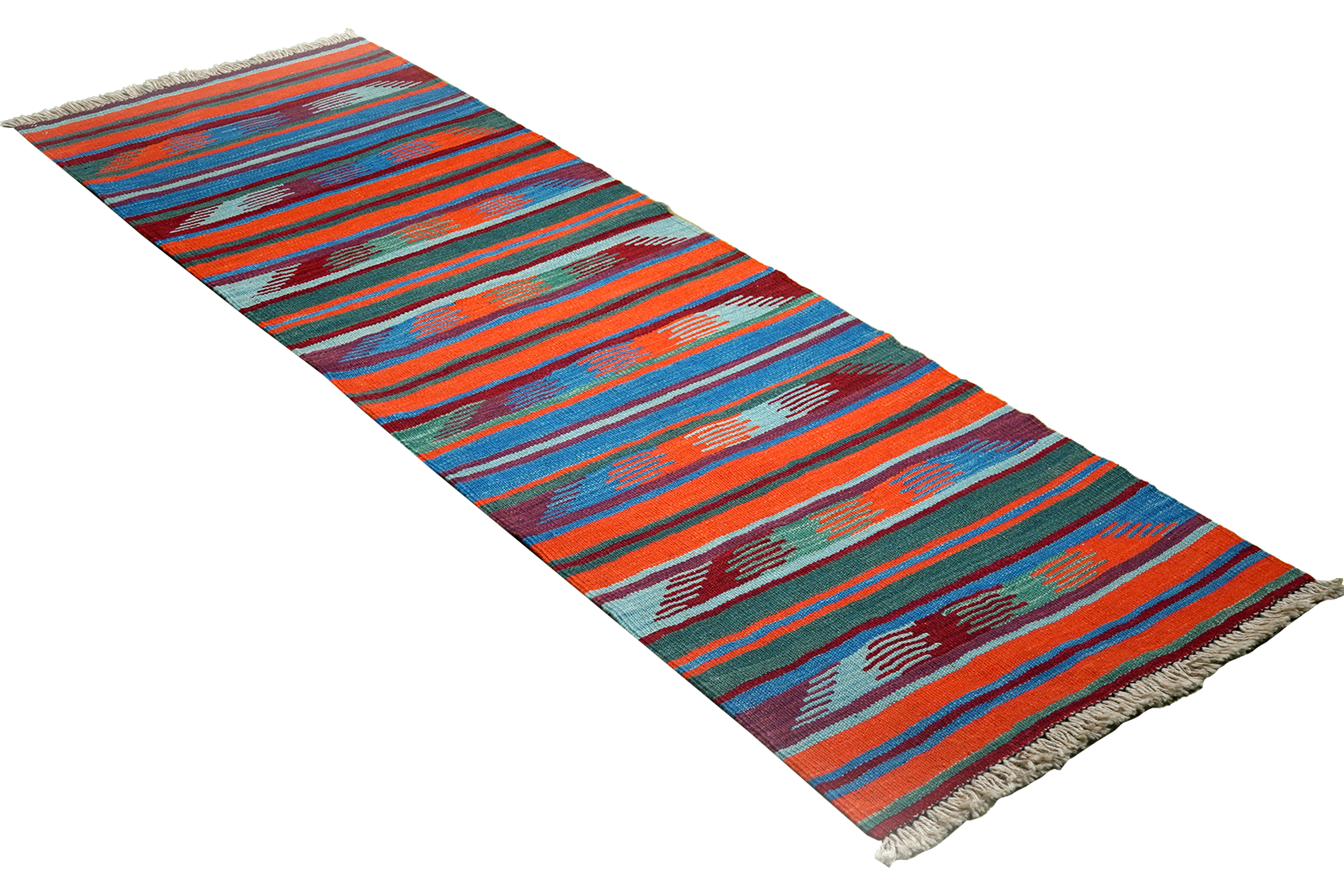 Kilim Gashgai Teppich Mehrfarbig