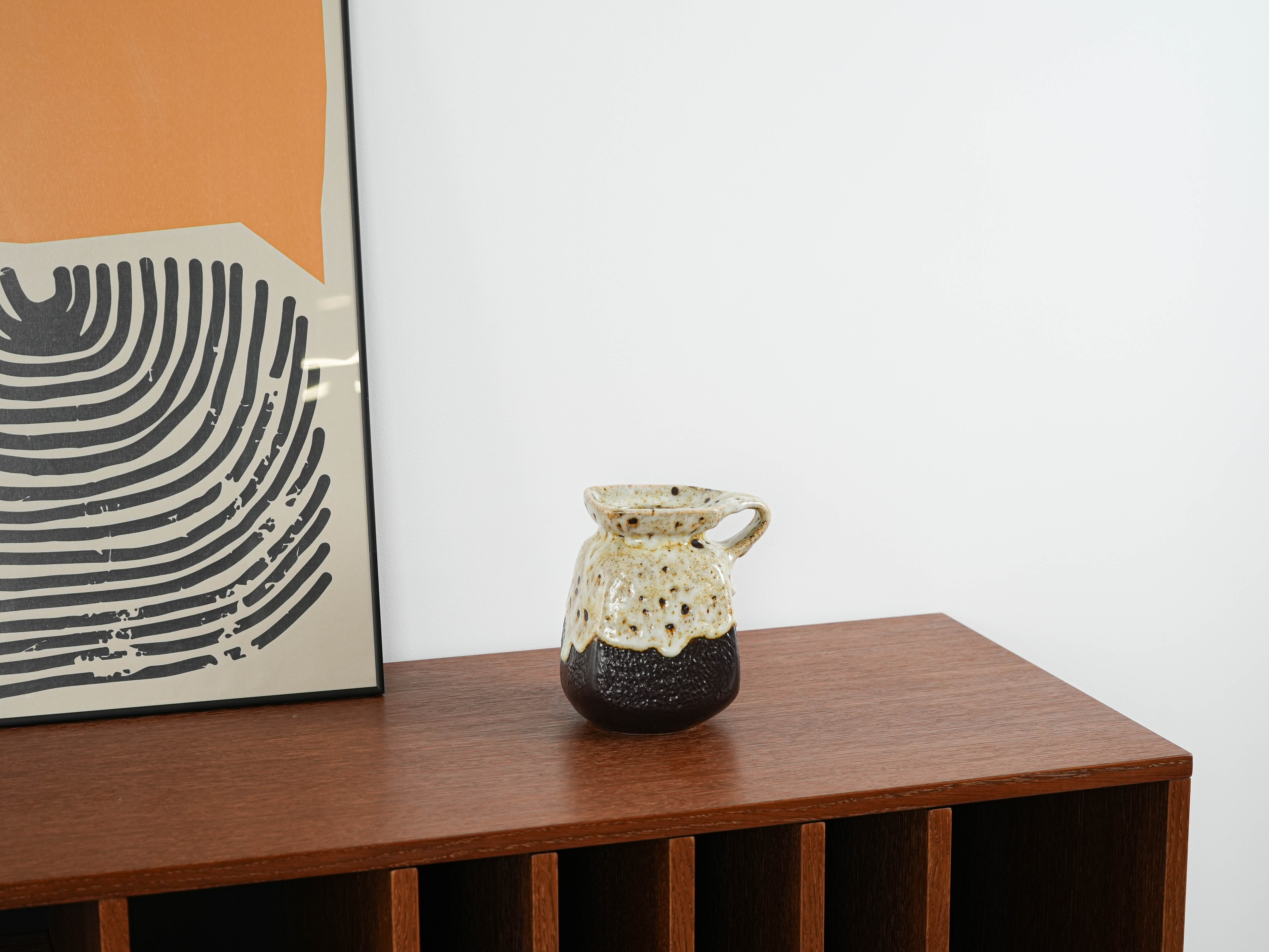Ceramic vase with handle 1960s