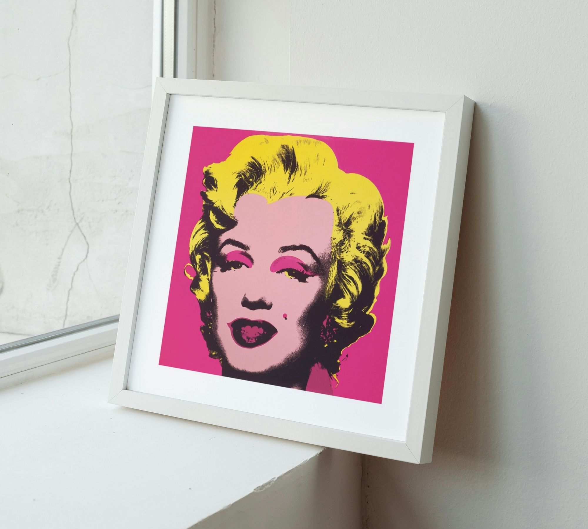 Marilyn Monroe (Hot Pink), 1967 - Andy Warhol 40 x 40 cm