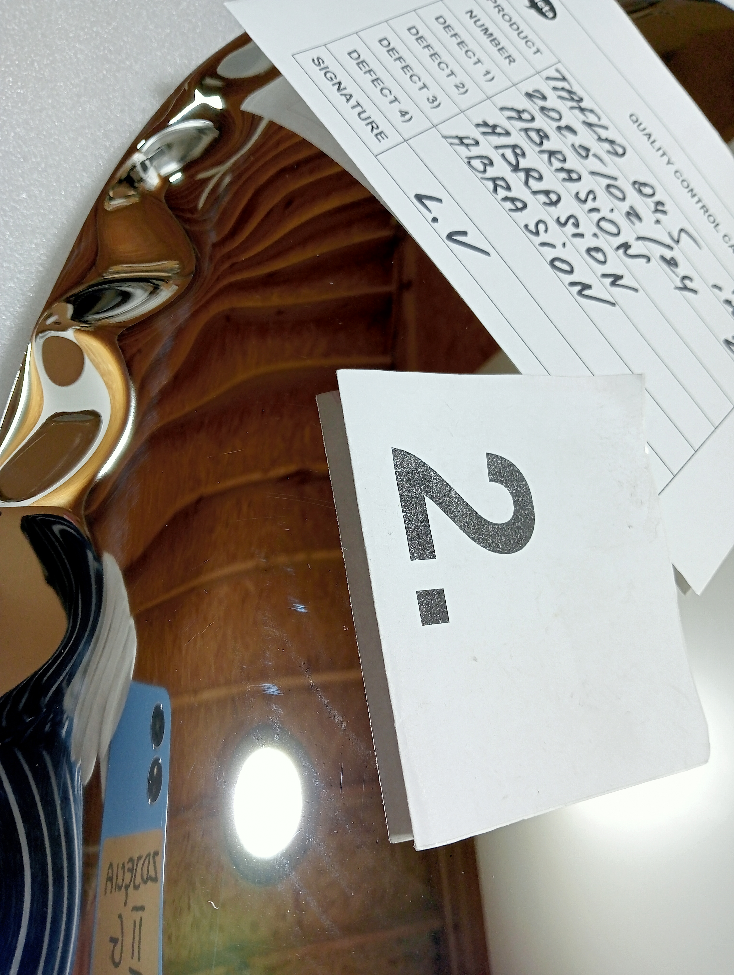 Tafla Spiegel O4.5 Edelstahl Inox Poliert Silber