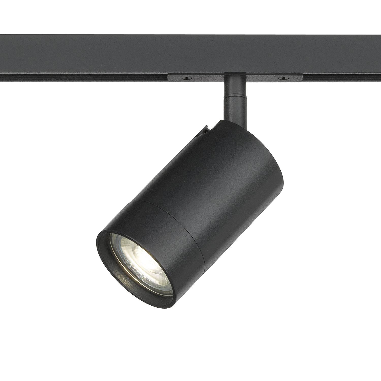 Deckenspot HV-Track 6 Lewitz Eisen Schwarz