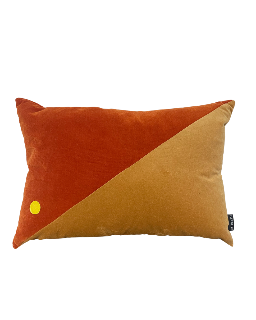 Kissen Samt Orange