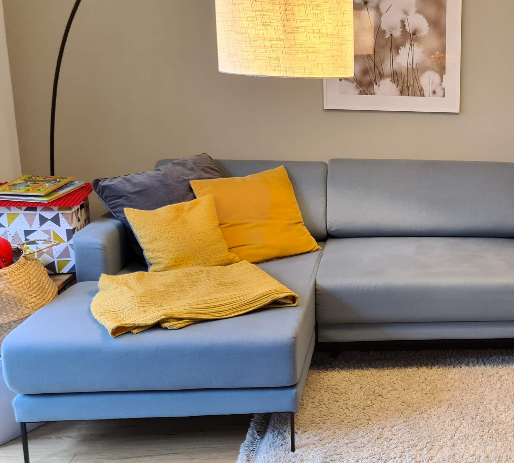 Tyme Sofalandschaft Cotton Turquoise