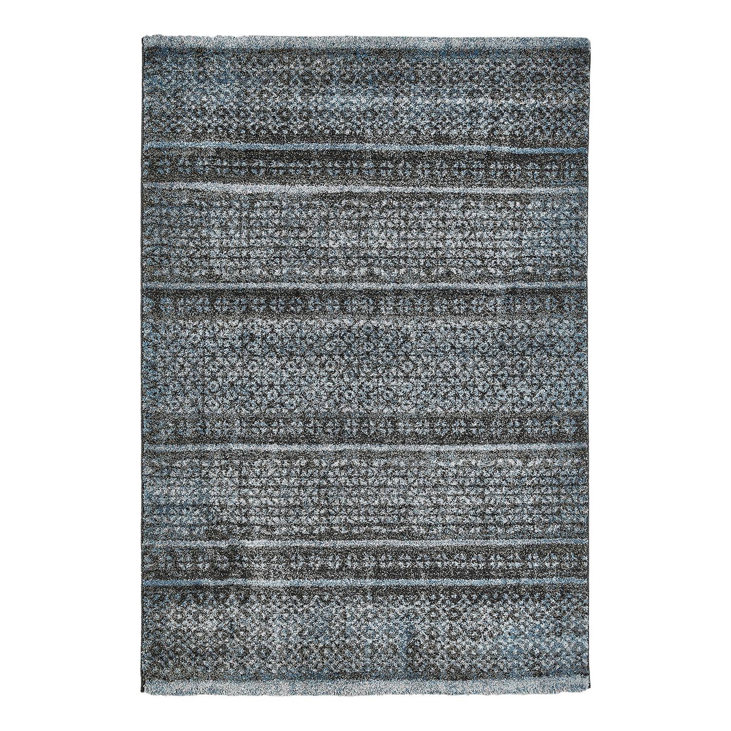 San Fernando Kurzflorteppich Blau 67 x 140 cm