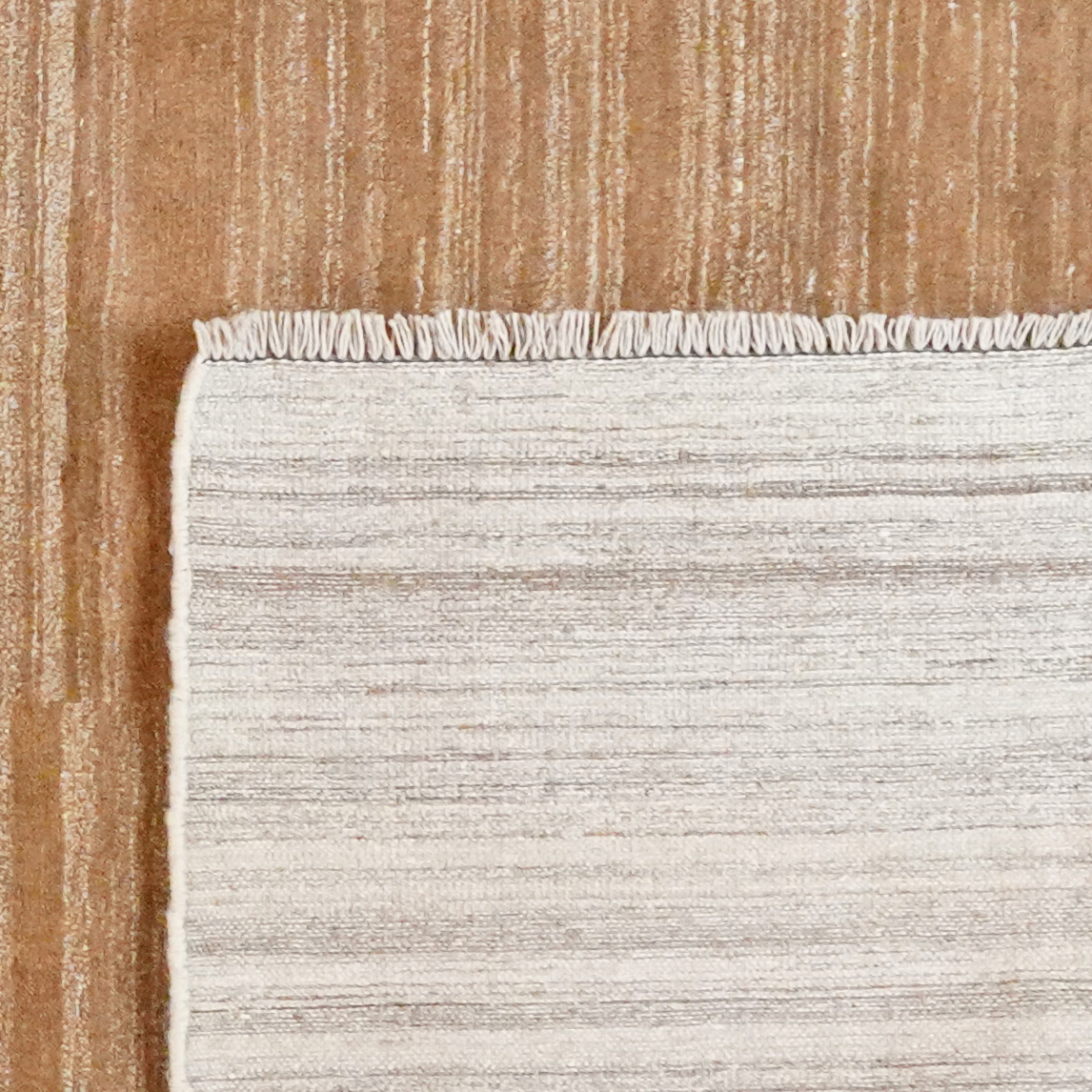 Gabbeh Teppich Wolle Braun