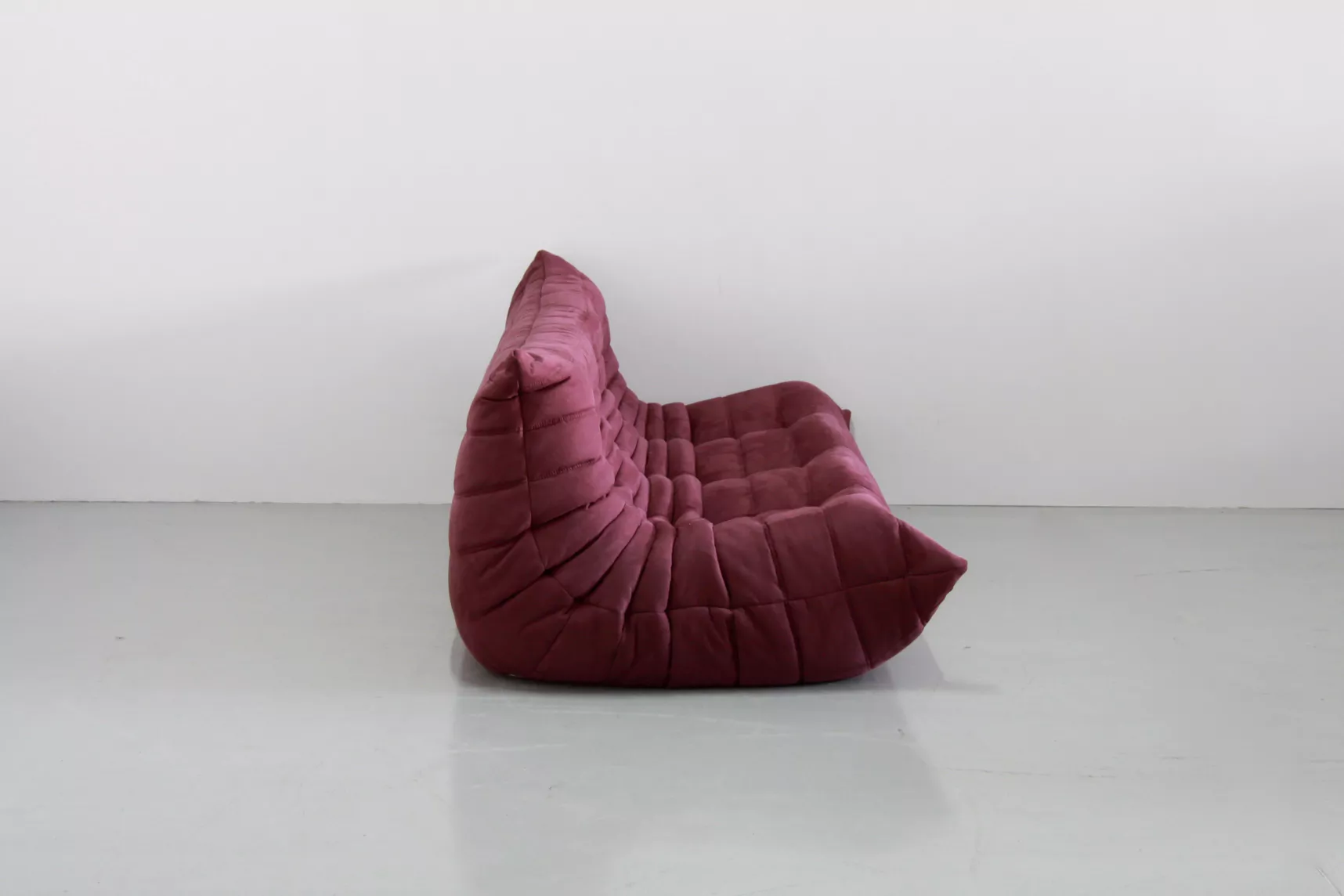 Togo Sofa 3-Sitzer Textil Fuchsia