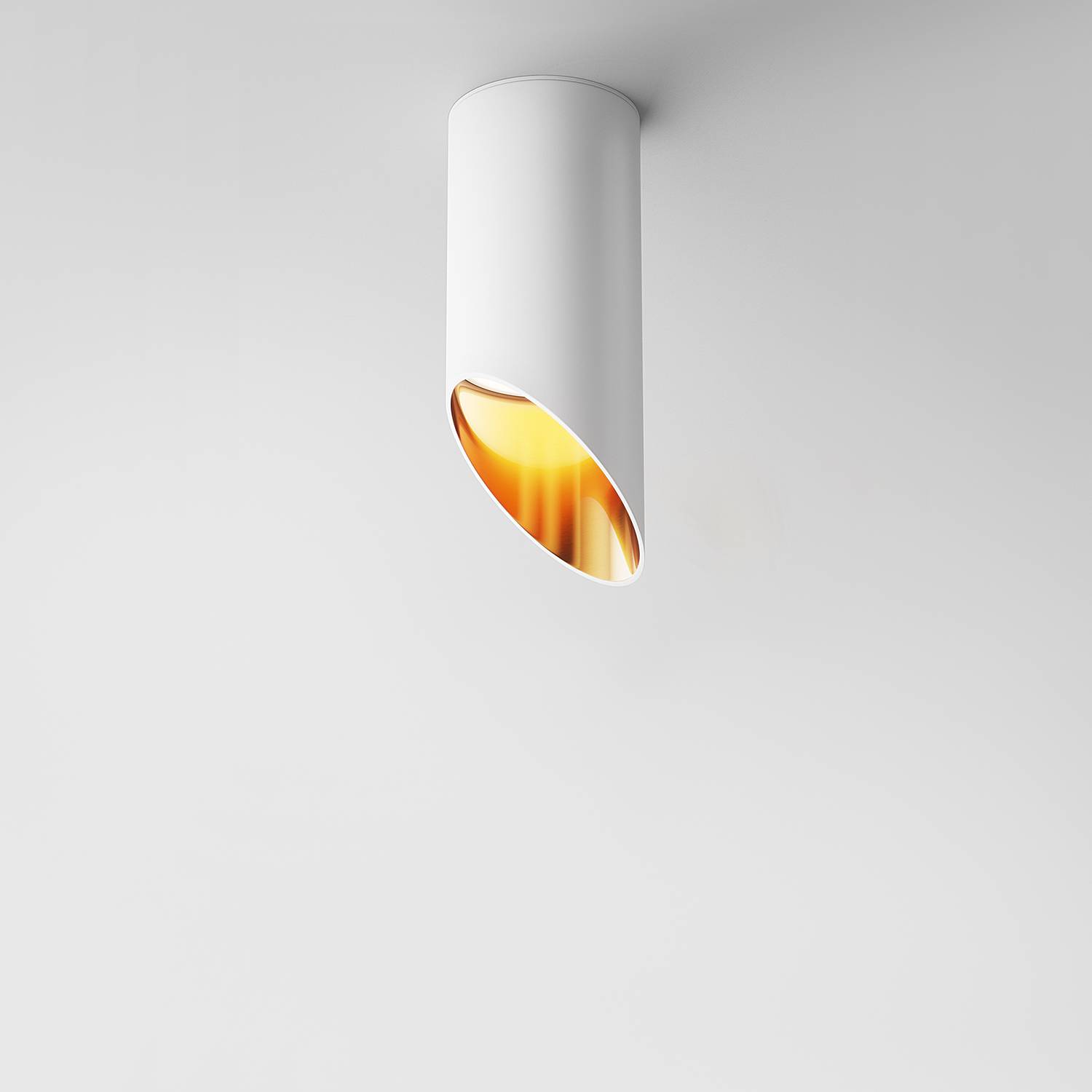 Lipari Deckenleuchte Aluminium Weiß 1-flammig