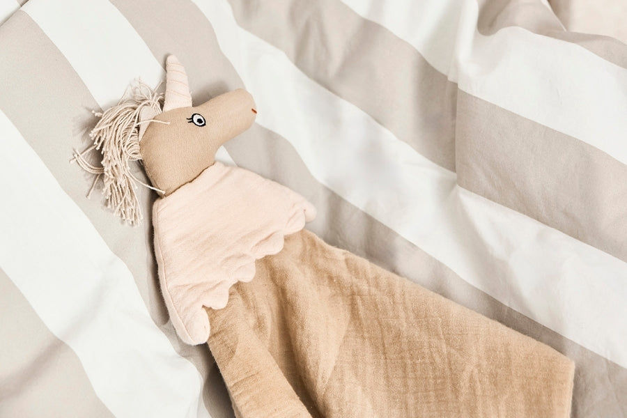 Ummi Kuscheltuch Baumwolle Beige