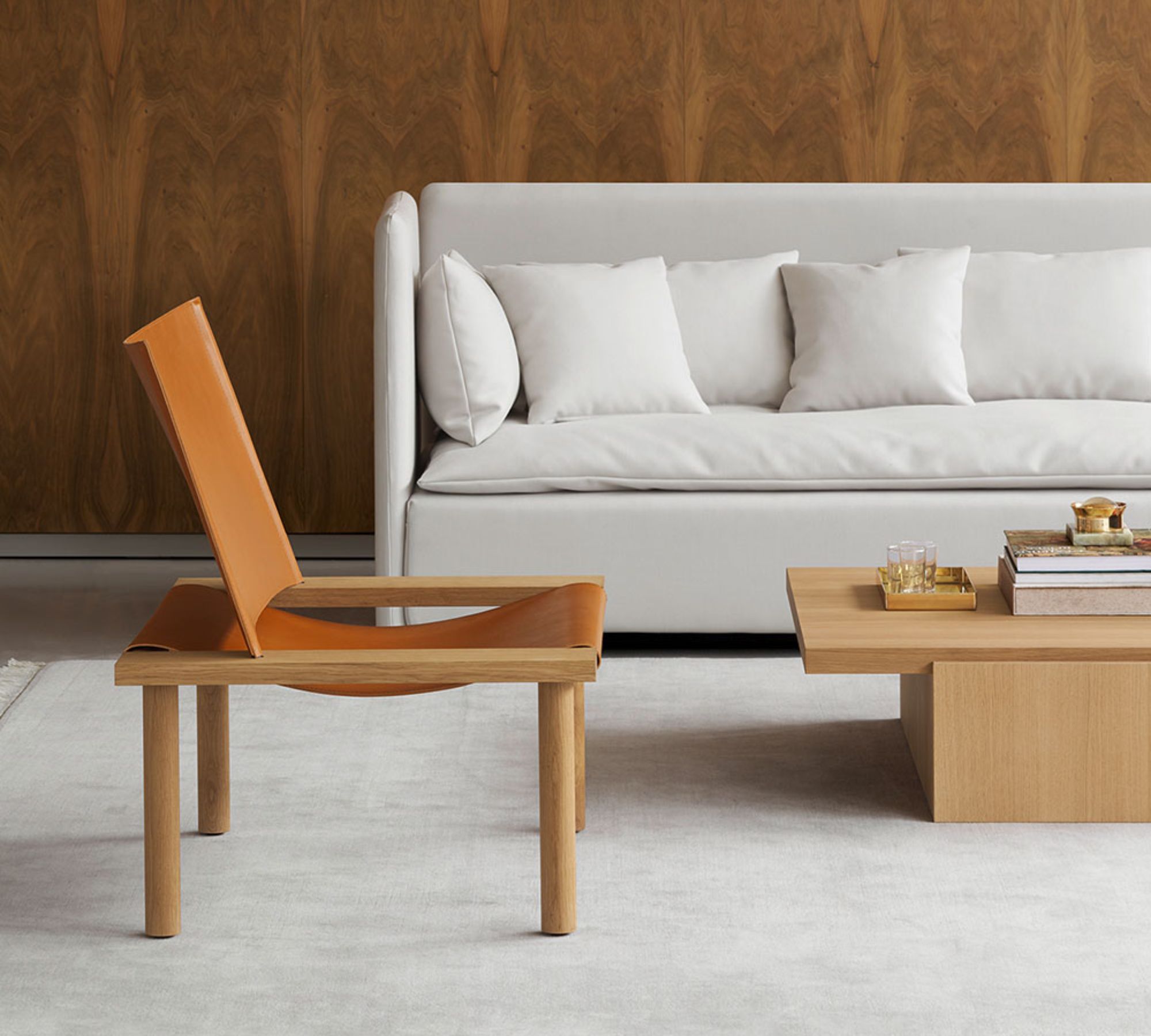 Ilma EC06 armchair leather natural