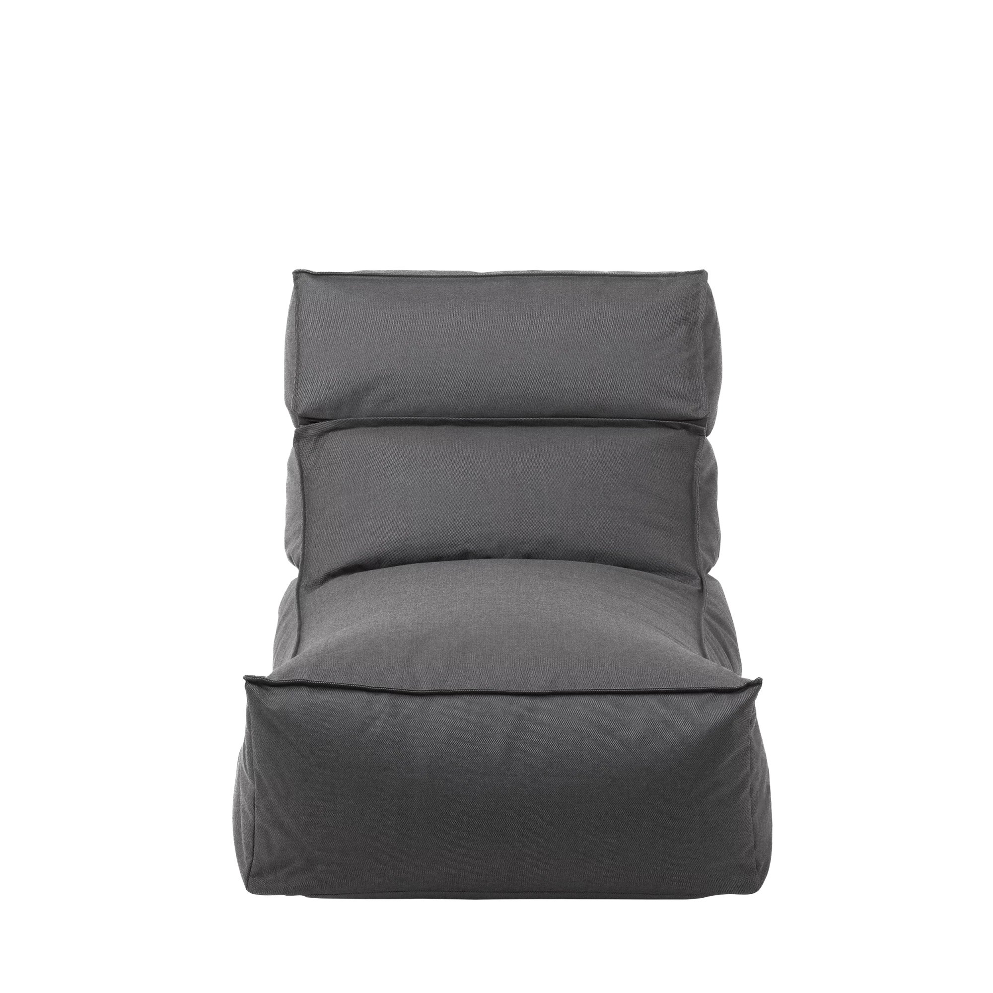 STAY Outdoor-Lounger Coal 80 x 150 cm