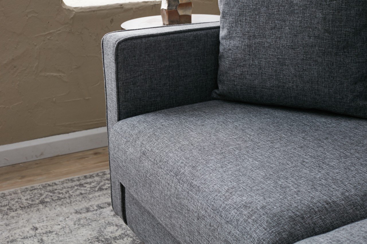 Eva Sofa 2-Sitzer Grau