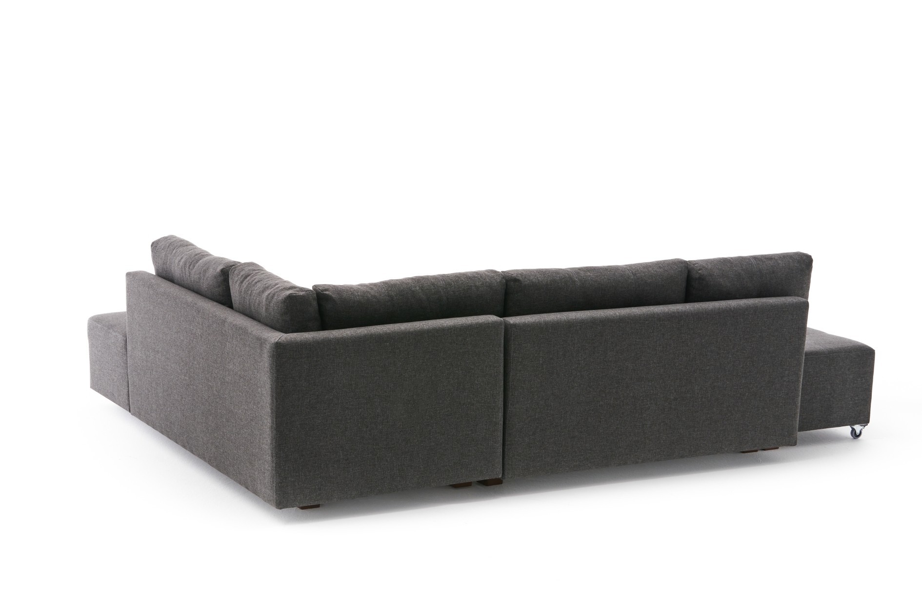 Manama Corner Sofa Bed Right - Anthracite