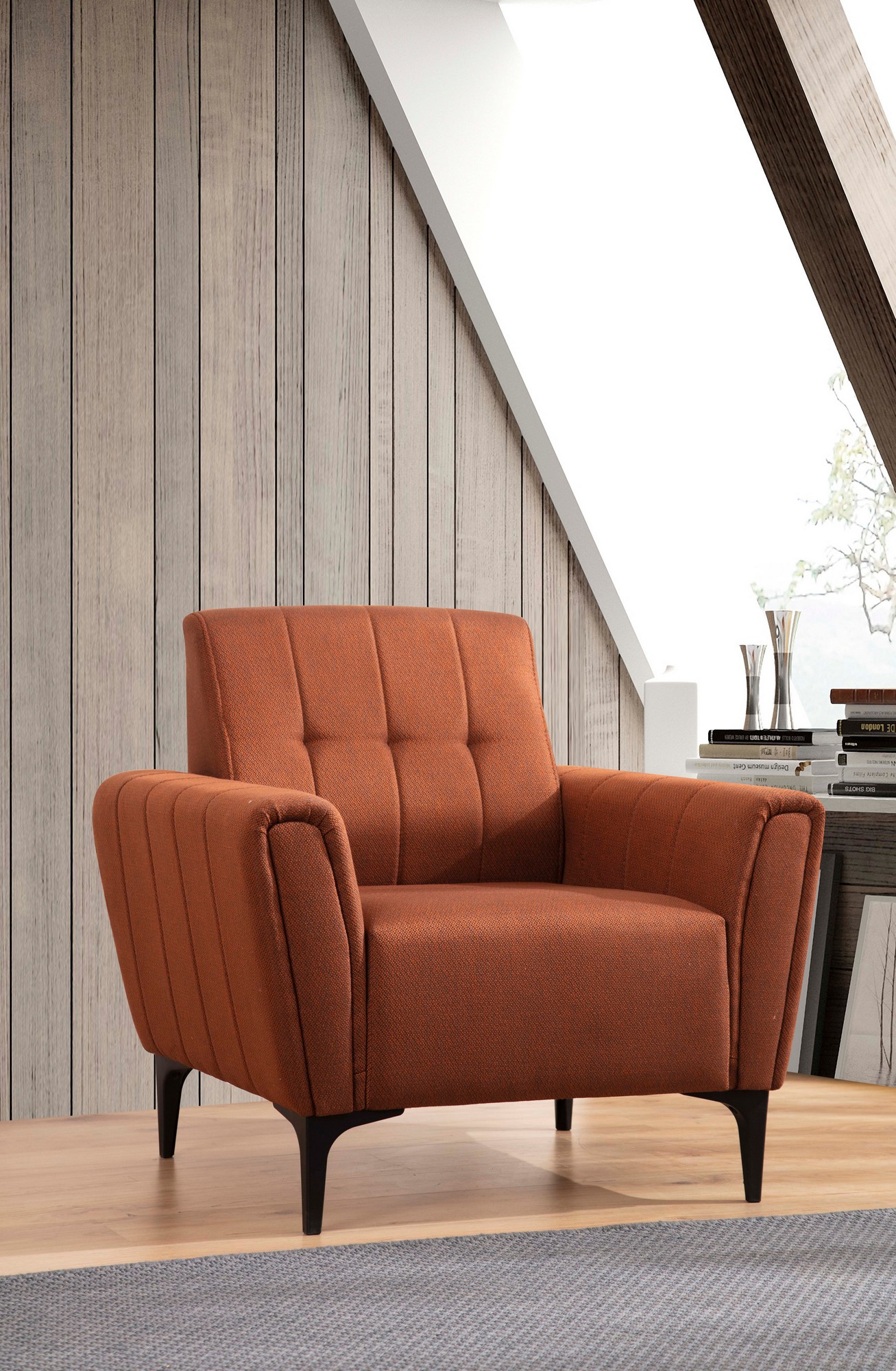 Hamlet 1-Sitzer Sofa Rot