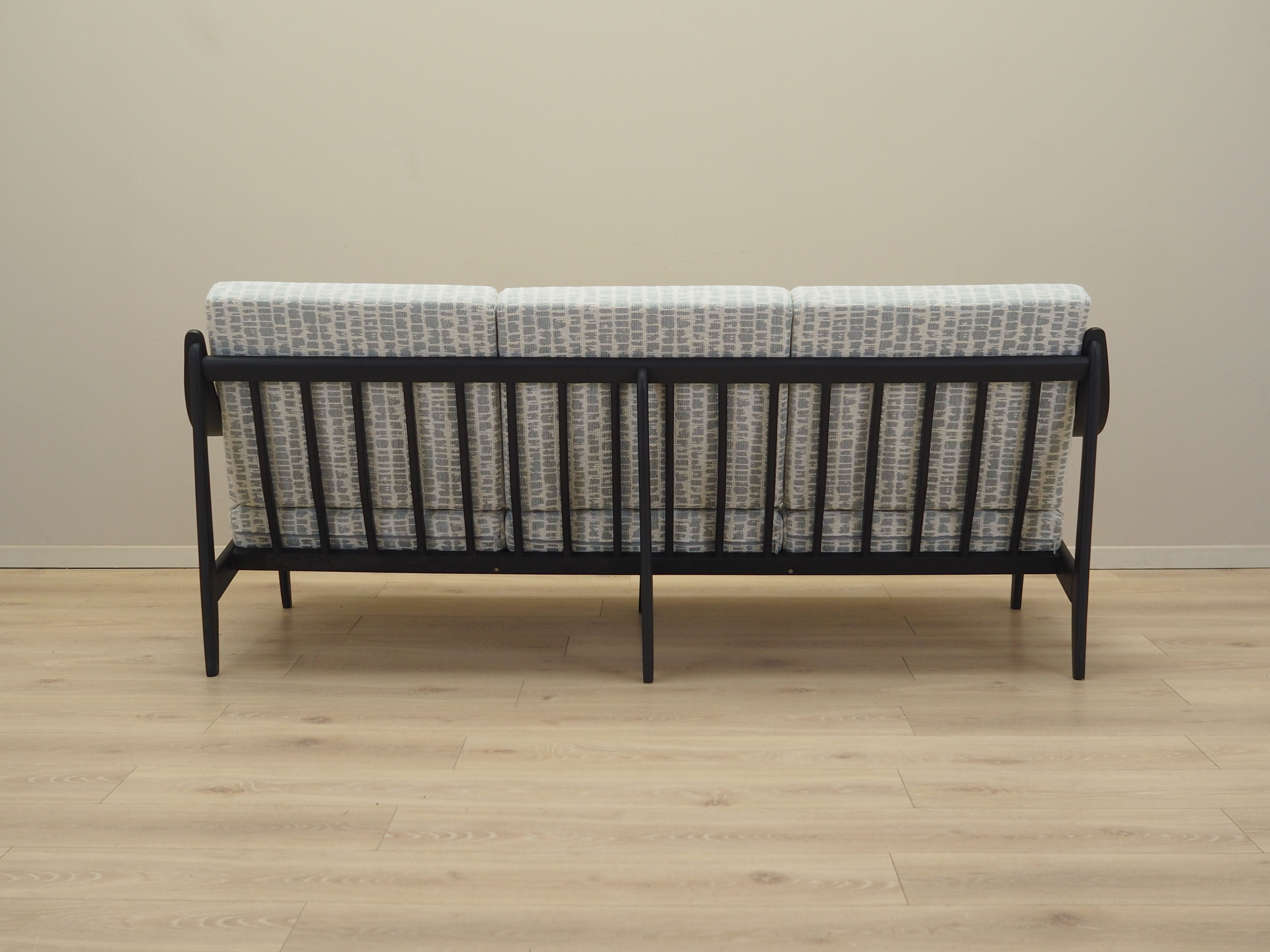 3-Sitzer Sofa Grau 1960er Jahre