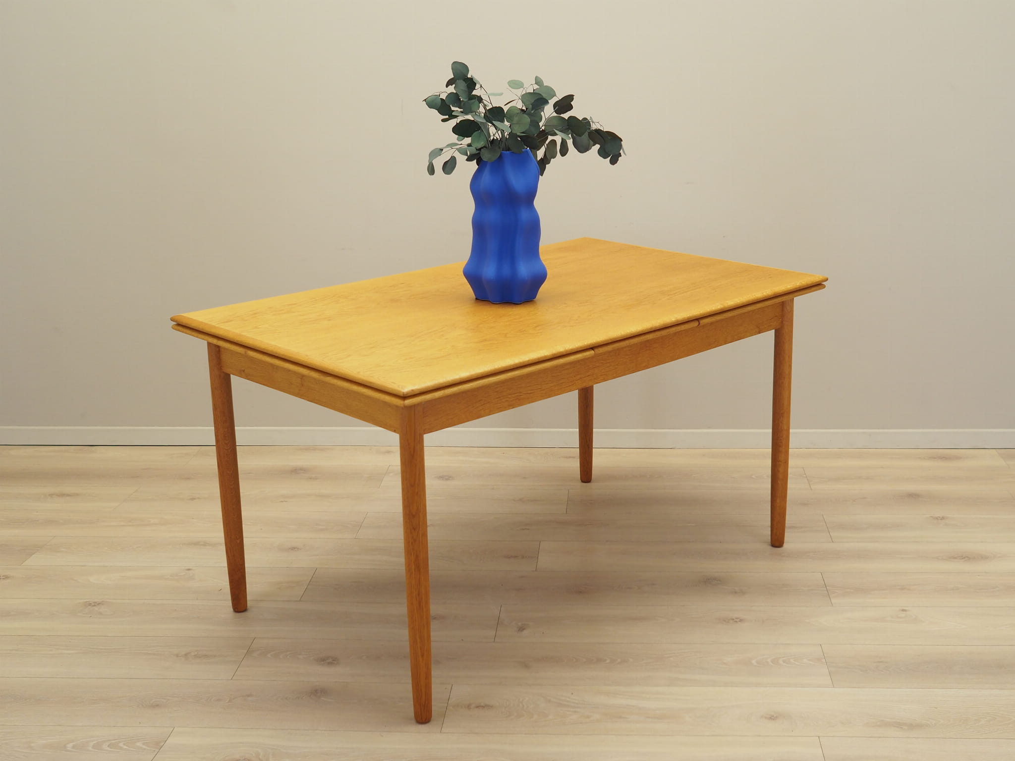 Dining table ash wood 1970s