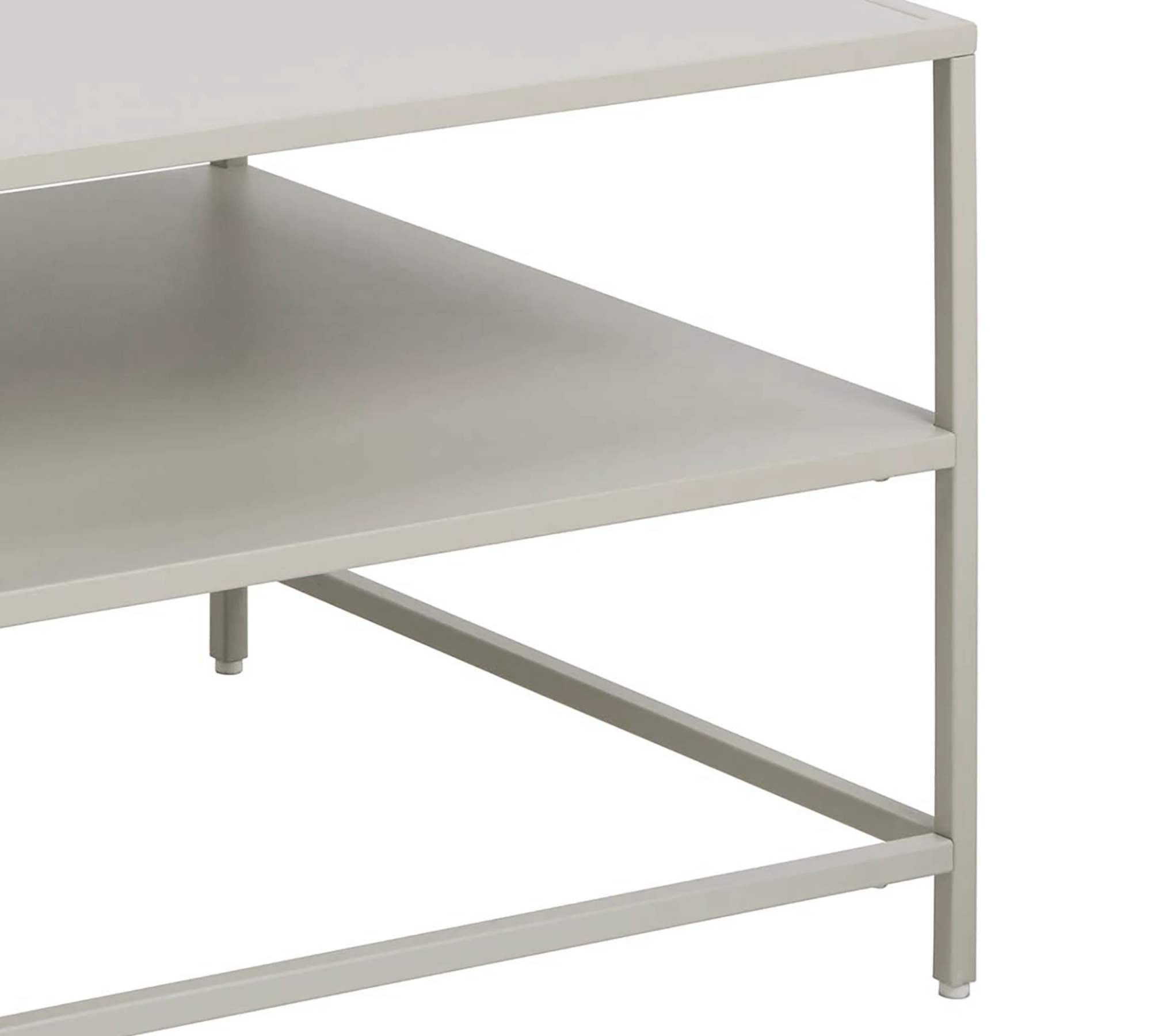 Couchtisch Metall Matt Sand