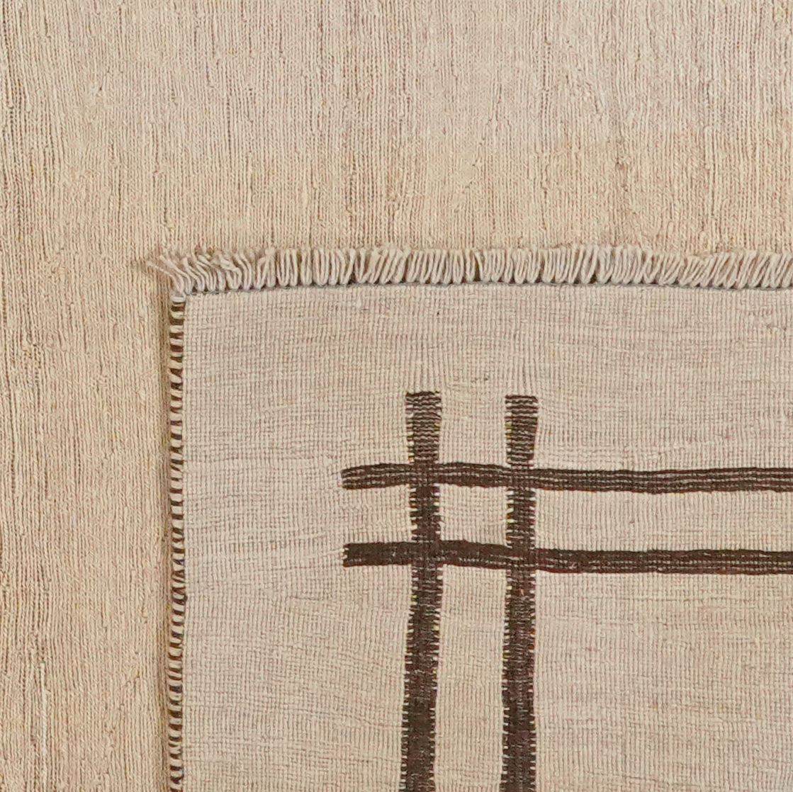 Kilim Gashgai Teppich Beige