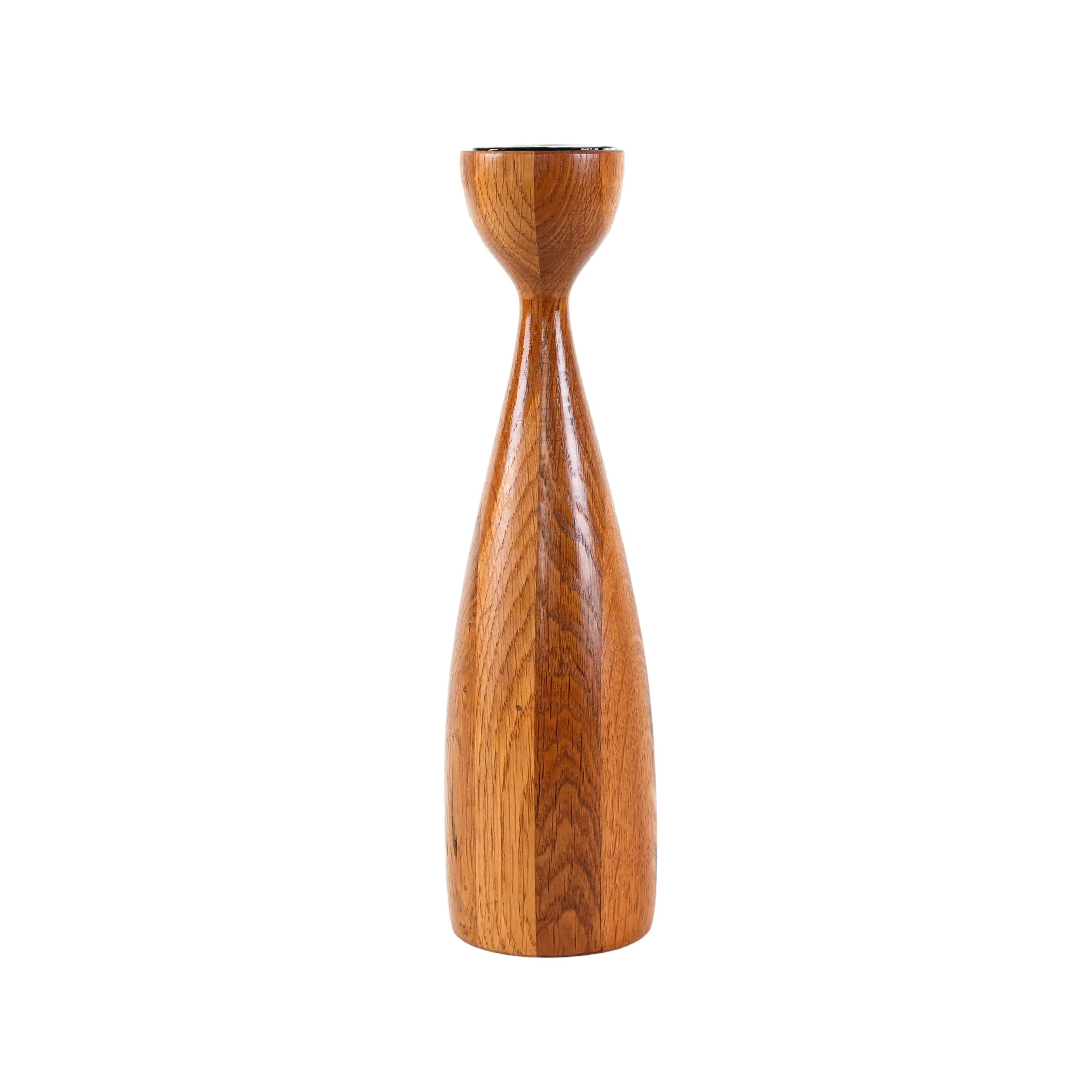 Tealight holder Teak 1970s