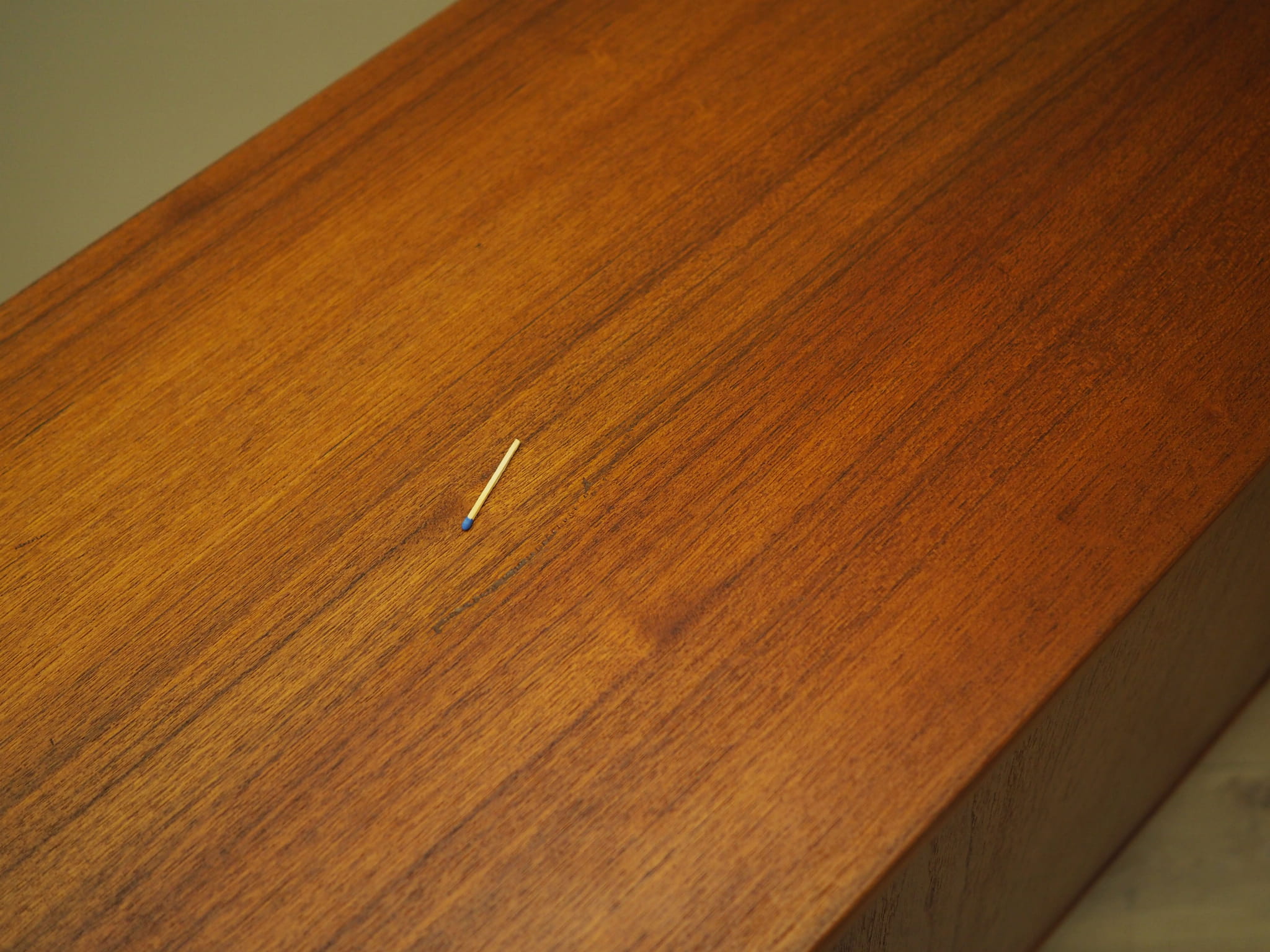 Vintage Sideboard Teakholz Braun 1970er Jahre