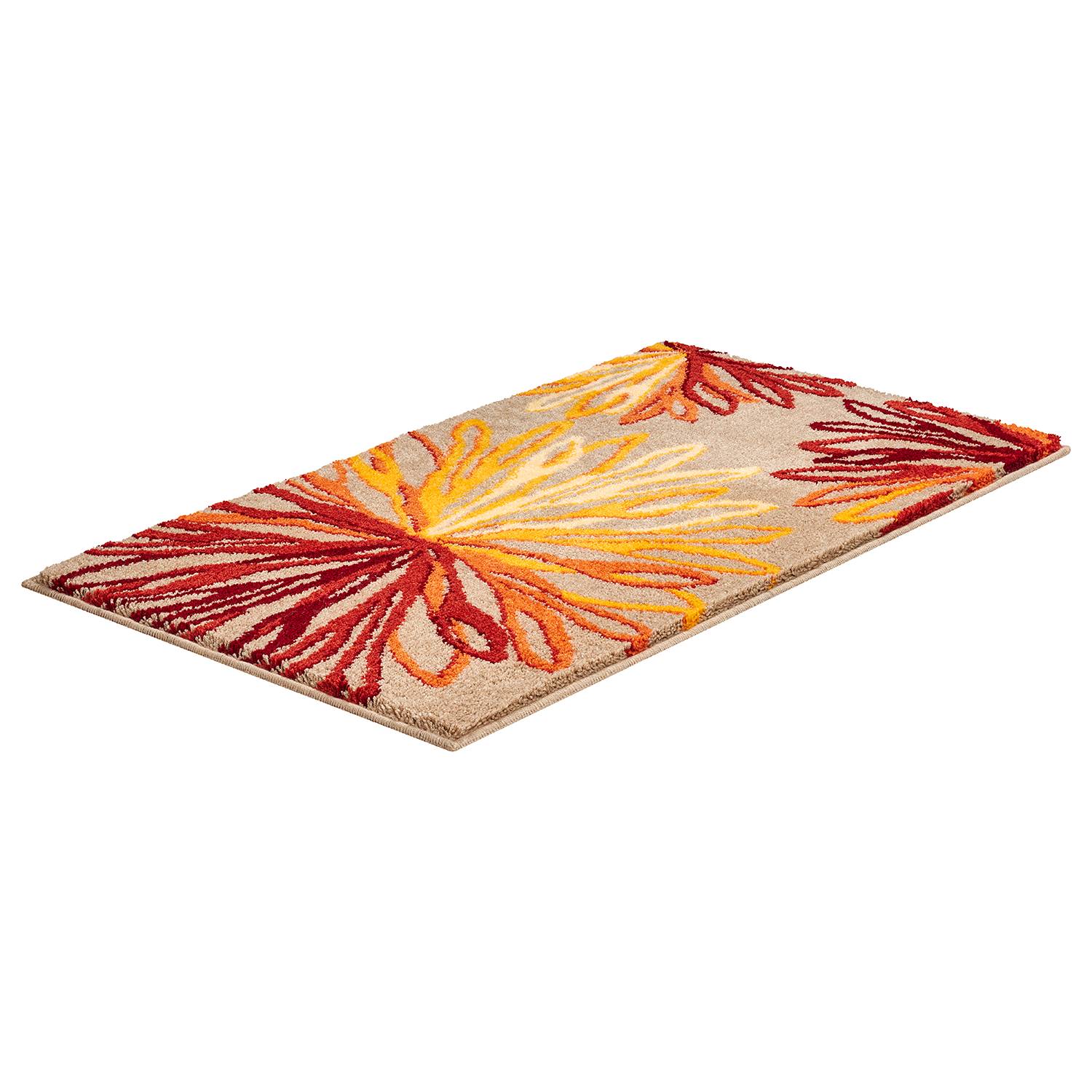 Badteppich Art Polyacryl Orange 70 x 120 cm