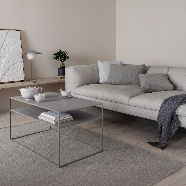 Fera Couchtisch Stahl Grau 66009
