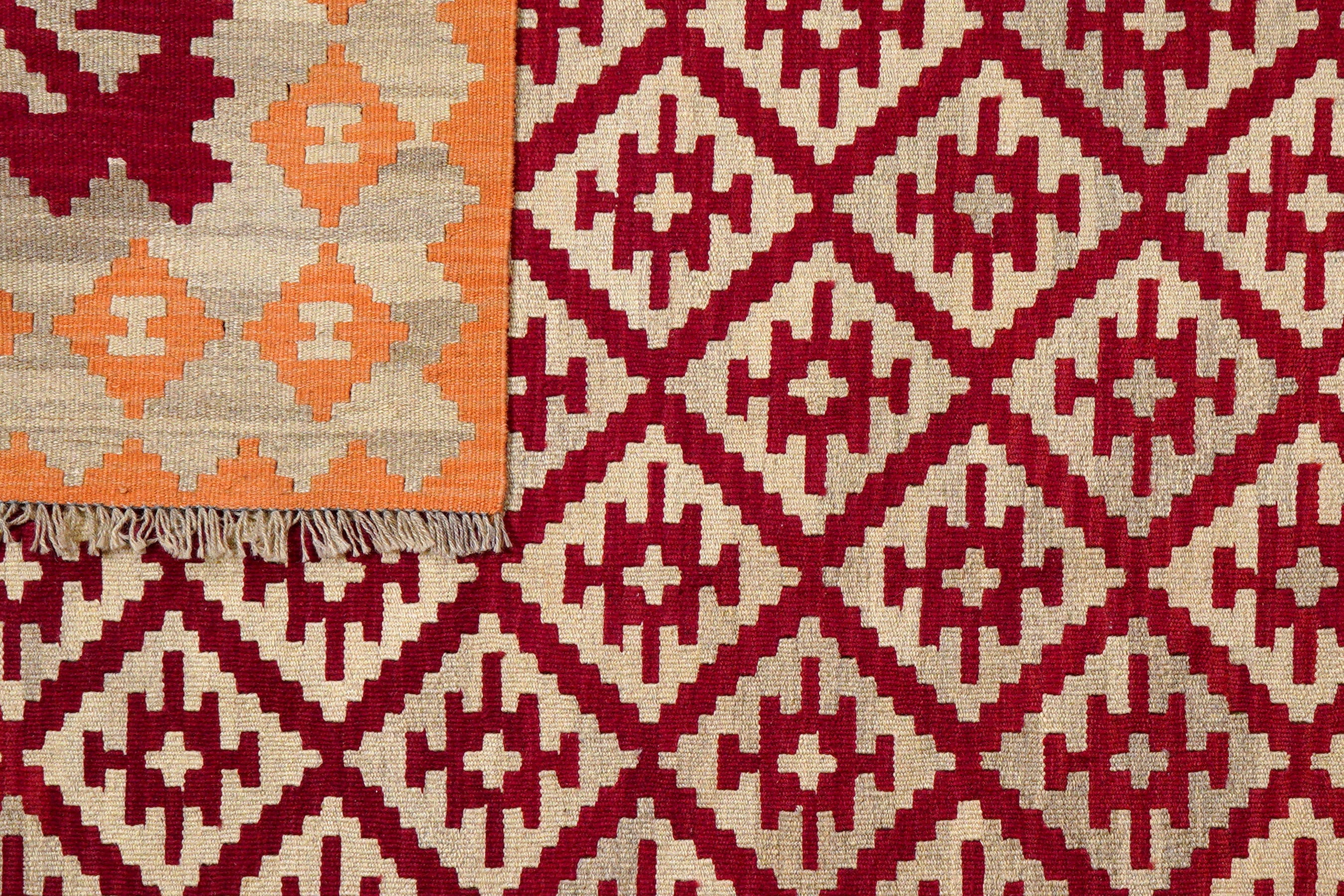 Kilim Gashgai Teppich Rot