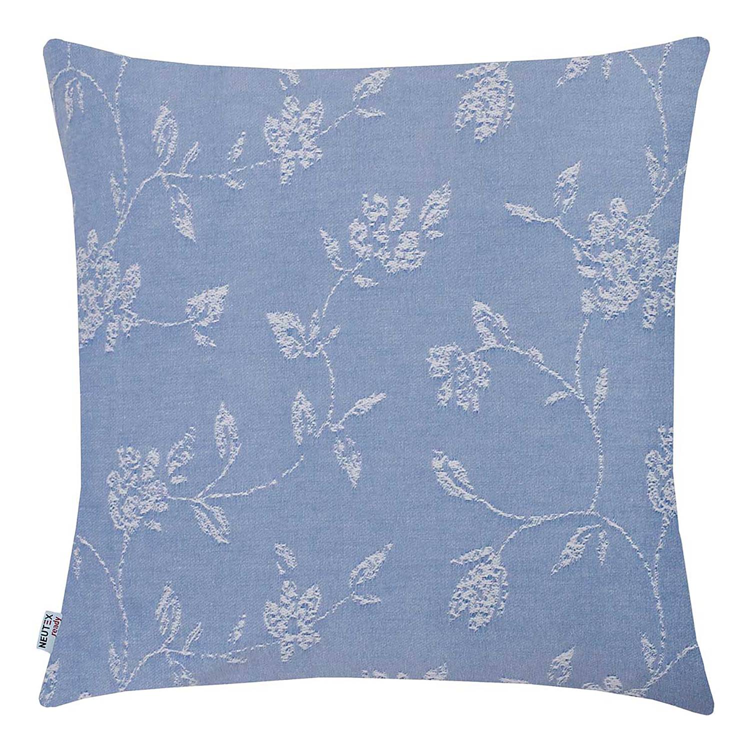 Kissenbezug Bretagne I Baumwolle / Polyester Blau 48 x 48 cm