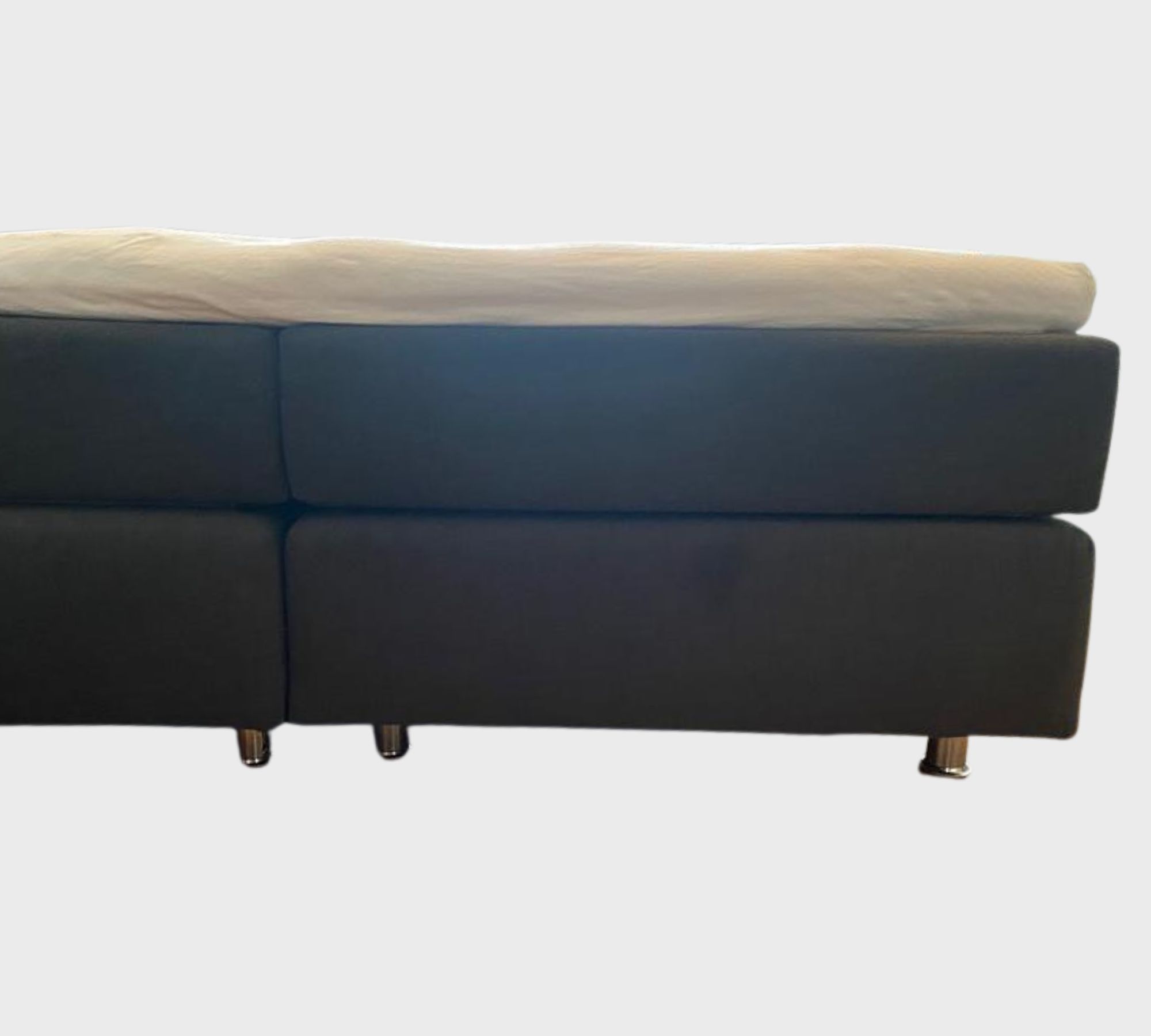 Boxspringbett Grau 180x200 cm