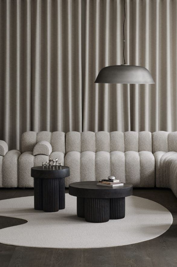 Cloche Three Pendelleuchte Aluminium Ø82cm