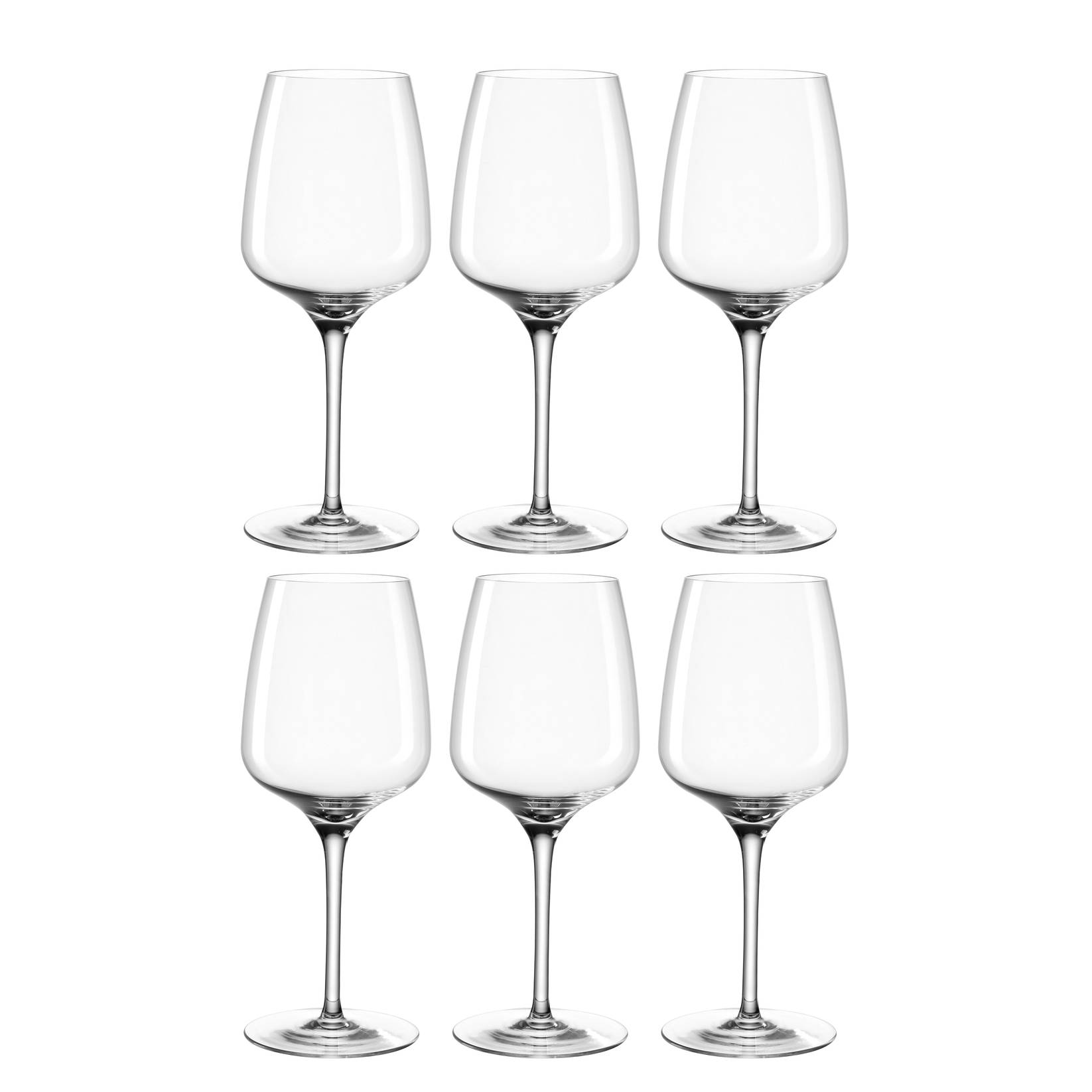 6x Cesti Type B Wine glass set Crystal glass Transparent