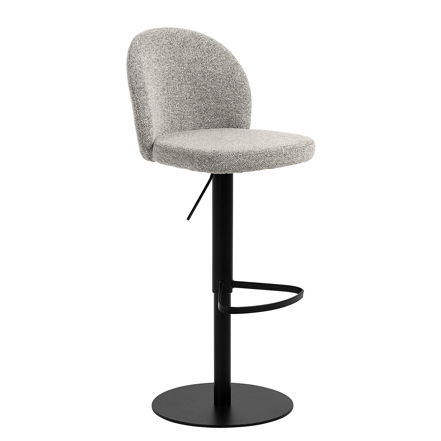 Carreras Bar Stool Bouclé Steel