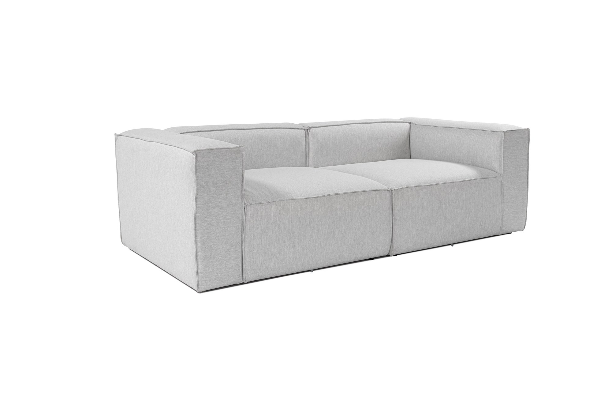 Fora 2-Seater Sofa Light Grey