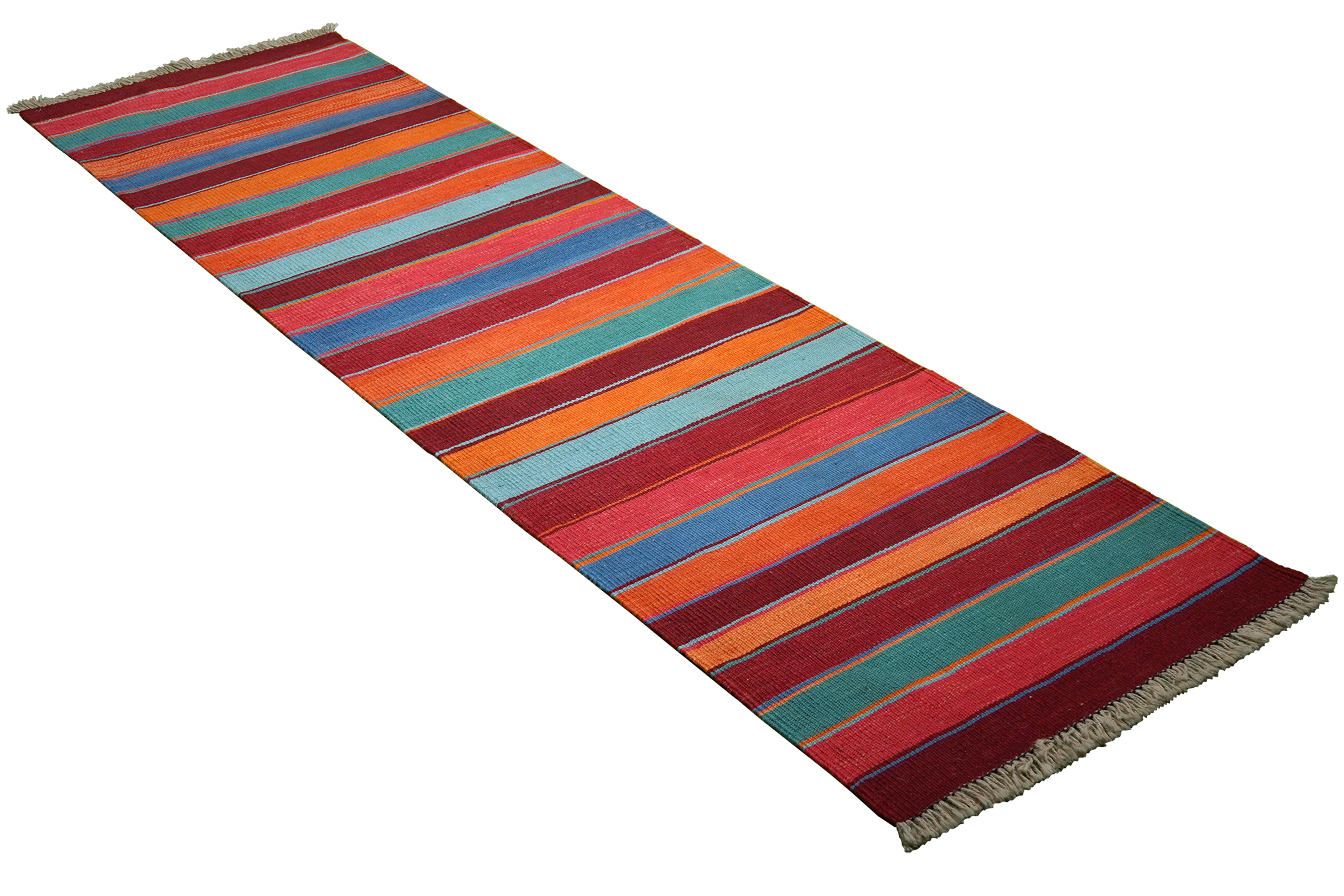 Kilim Gashgai Teppich Mehrfarbig