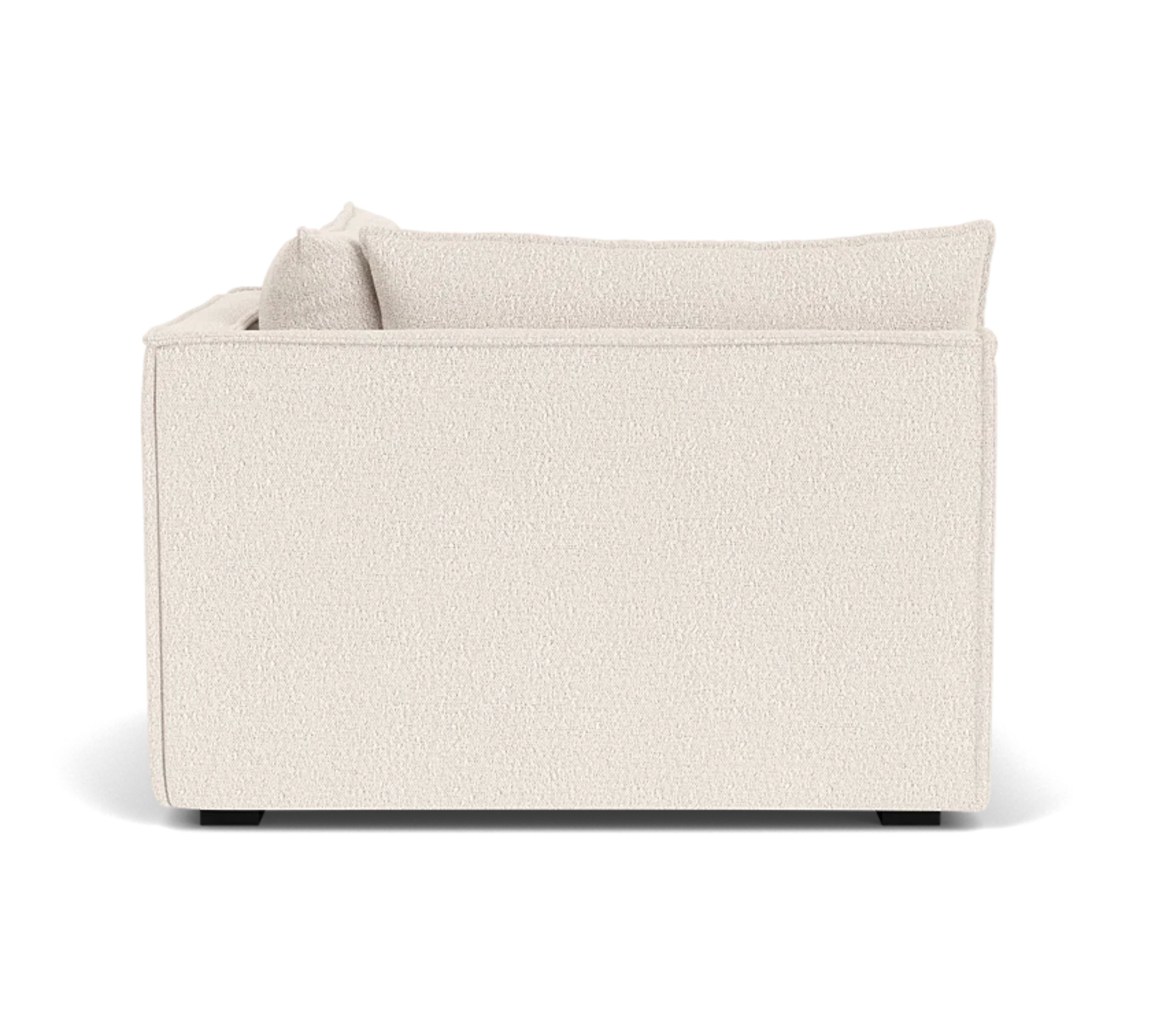 Daphne 1-Sitzer Eckmodul Links Maya Cream