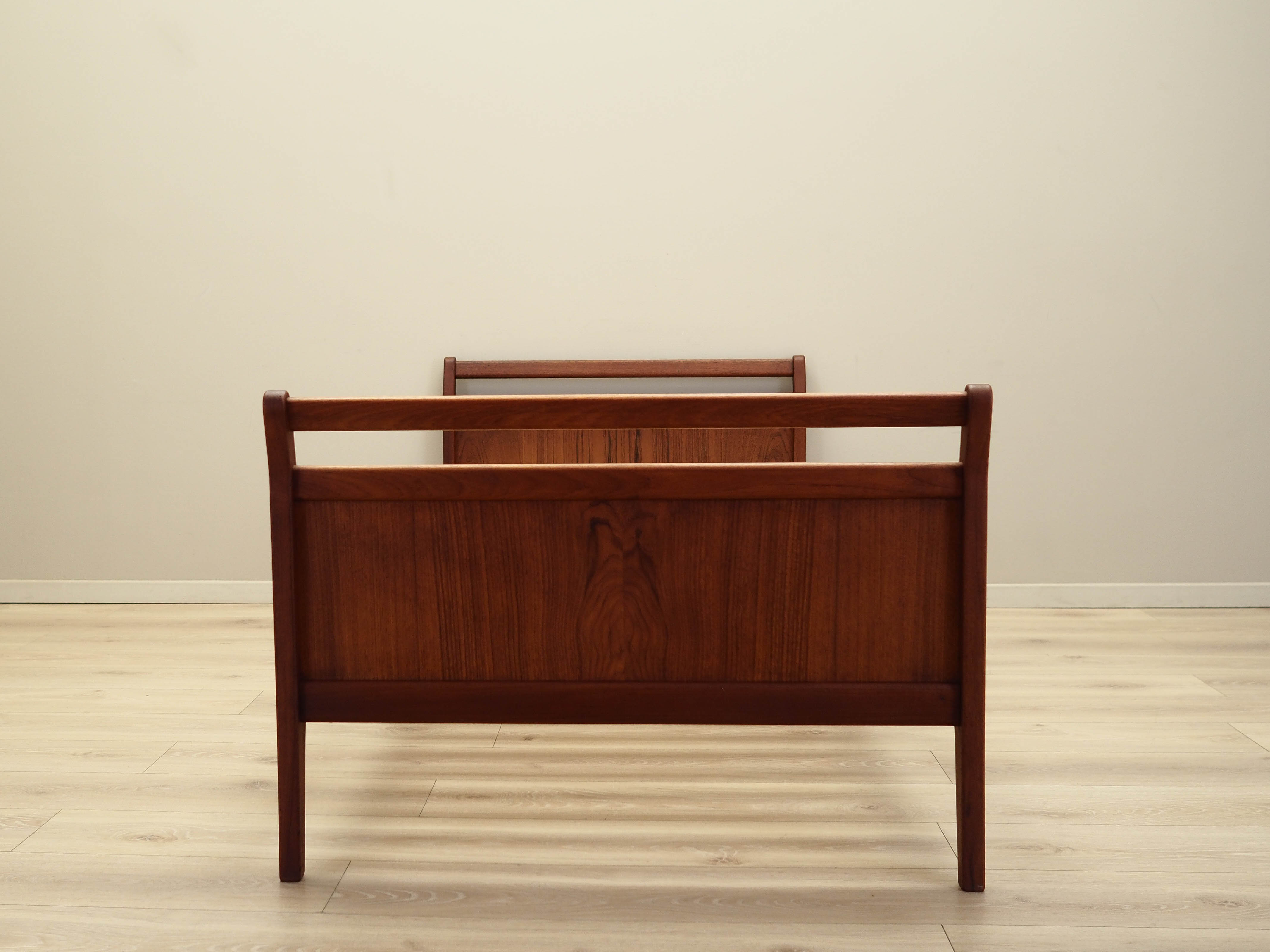 Bed Teak Brown 1970s