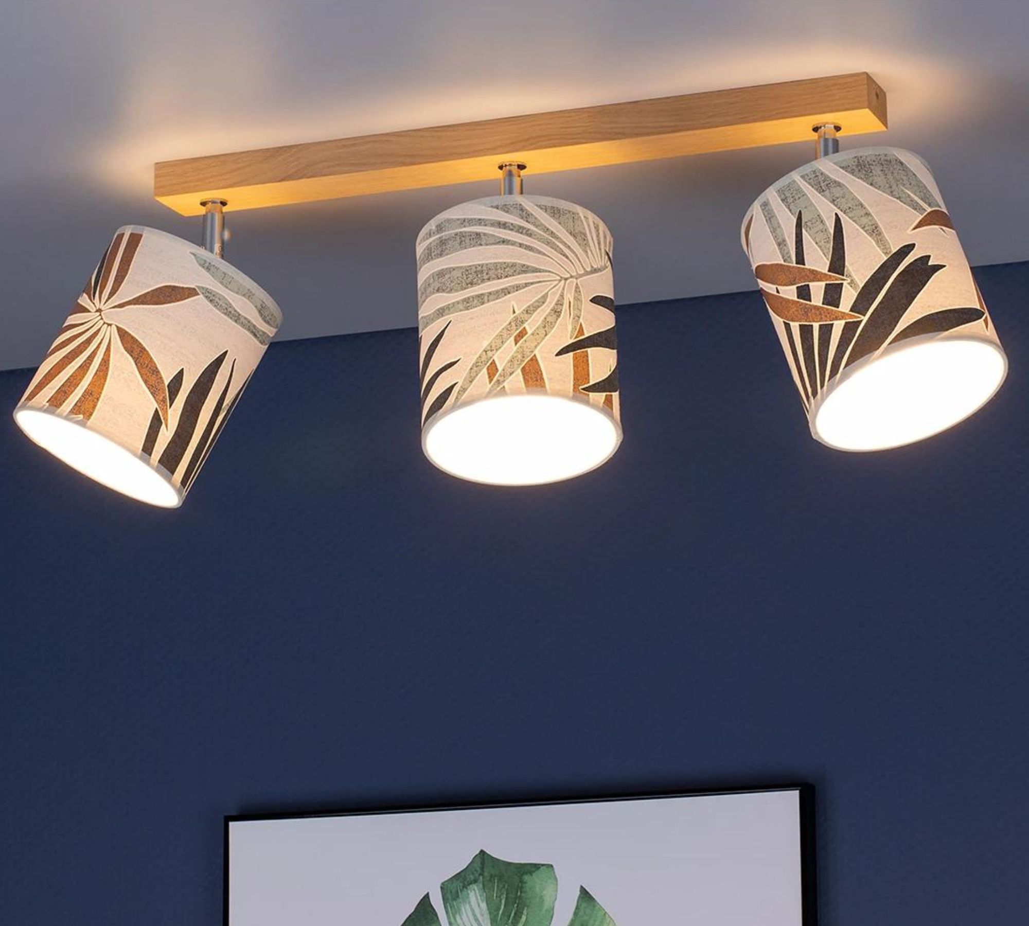 LED Deckenleuchte Holz Japanische Deckenlampe 3 Farbe LED Deckenleuchte Holz Japanische Deckenlampe 3 Farbe
