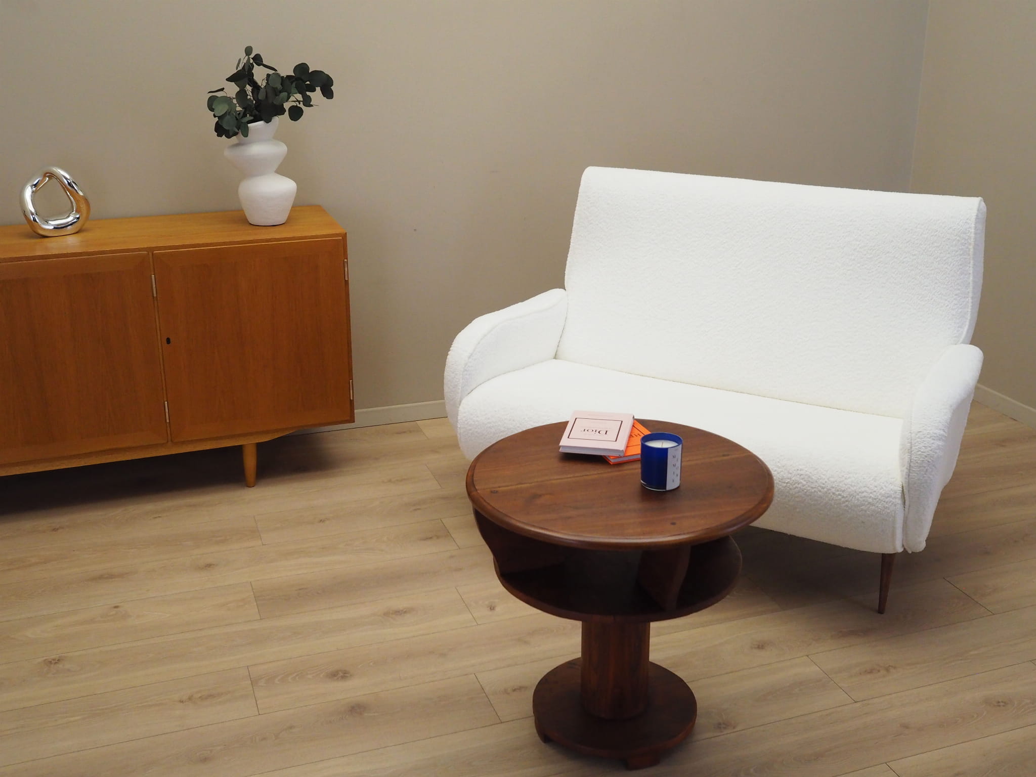 Coffee table oak 1960s