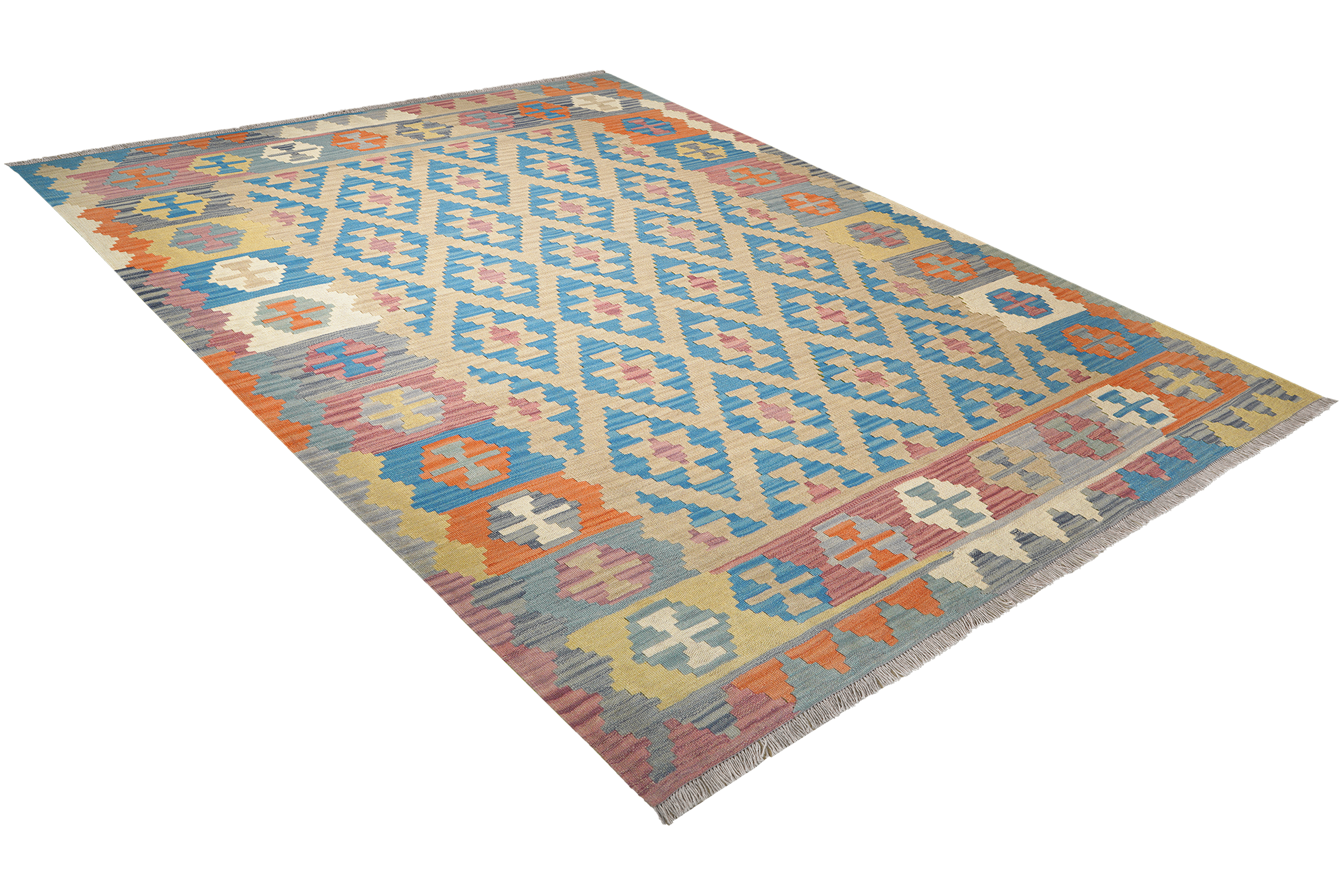 Carpet Gashgai Wool Multicolored