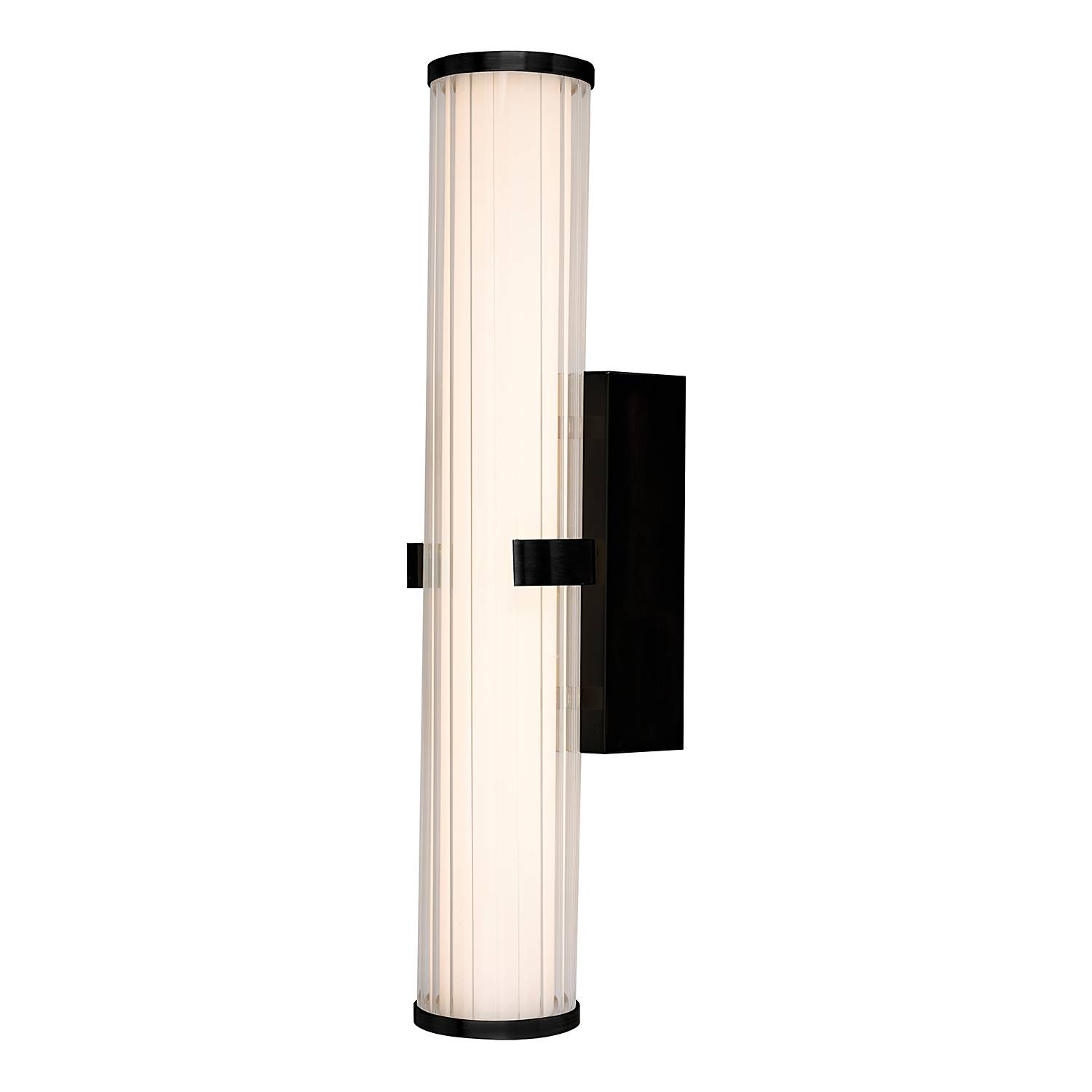 LED bathroom light Clamp Black