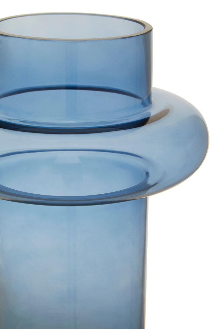 Cabrina Großer Glasvase Blau