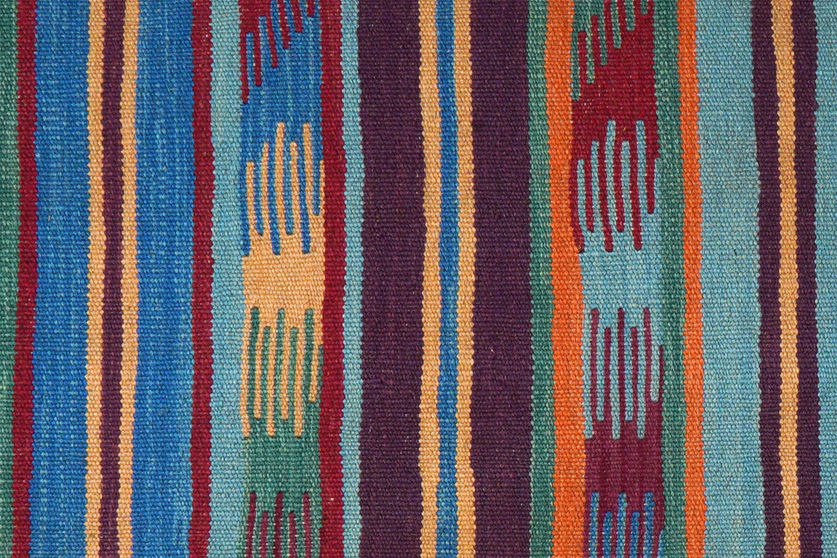 Kilim Gashgai Teppich Mehrfarbig