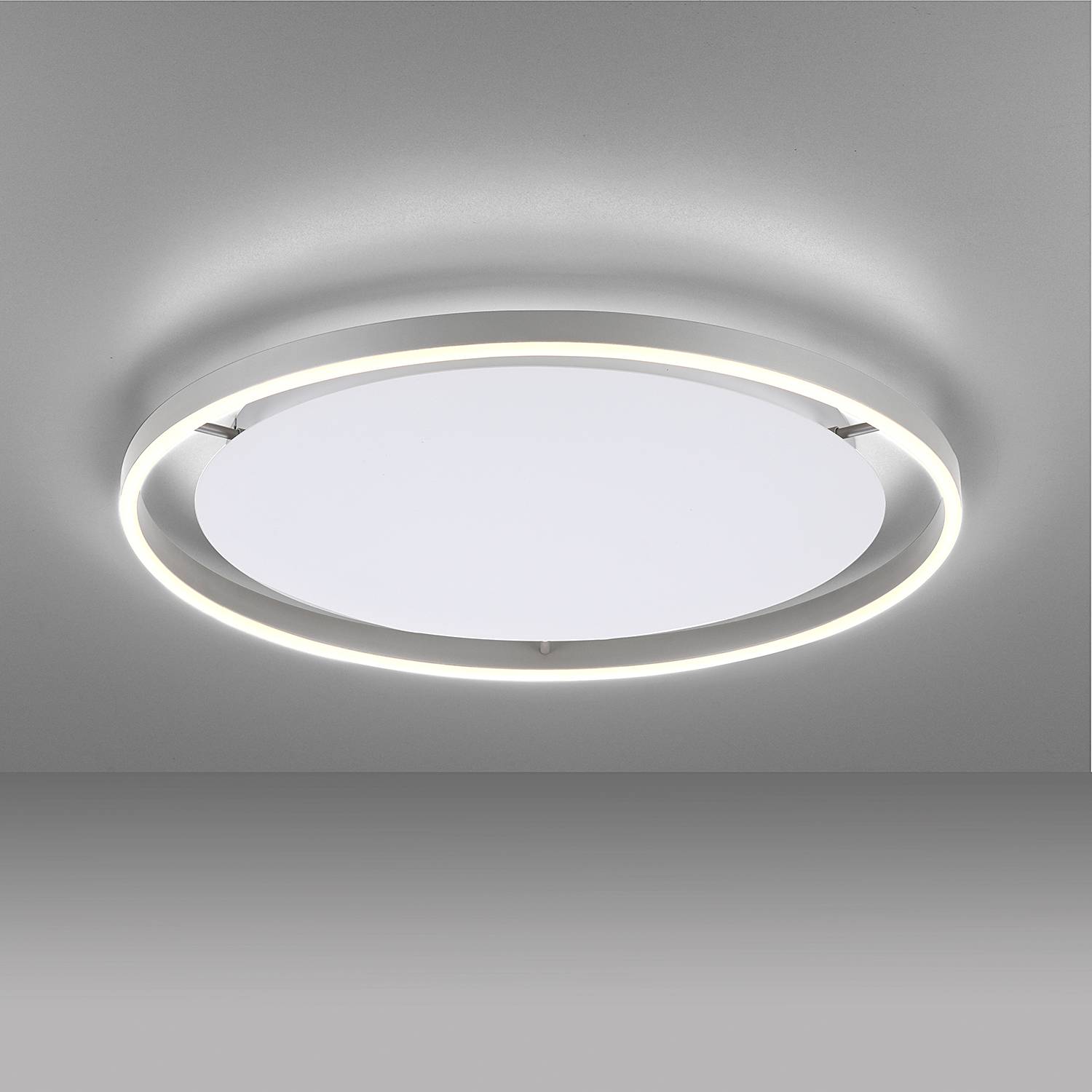 LED-Deckenleuchte Ritus Typ B Aluminium Silber