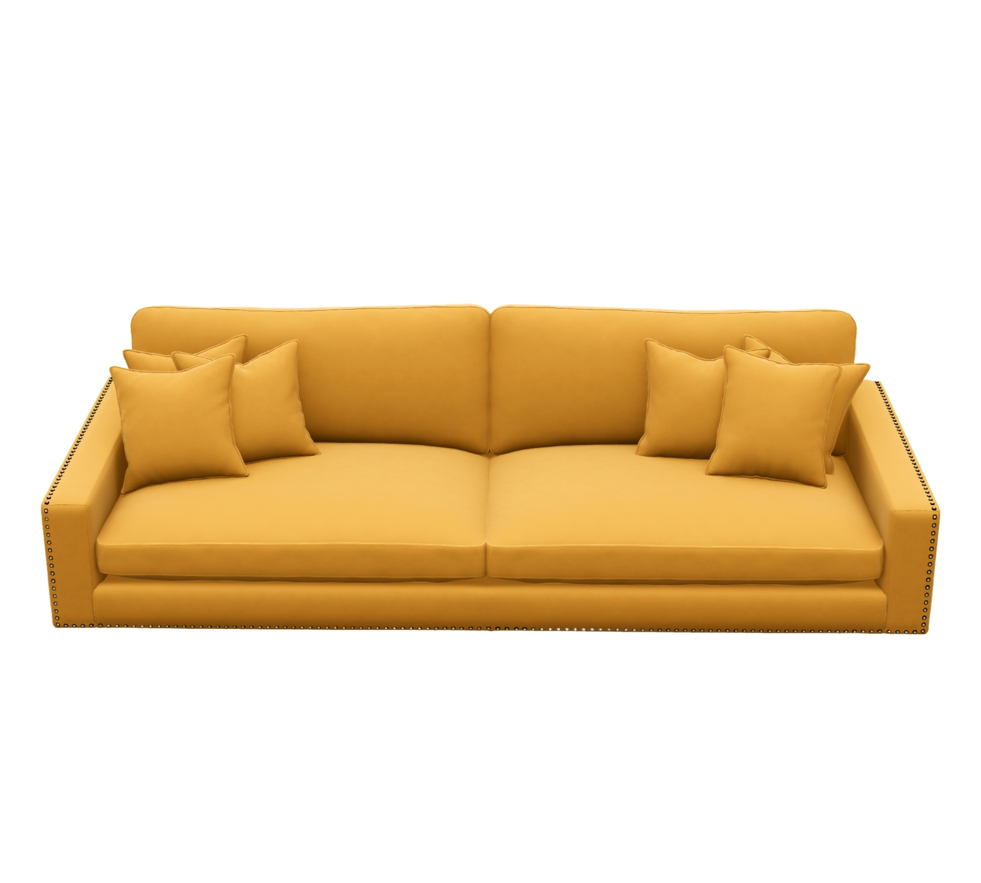 Valen XL Sofa Solemio Senfgelb 88