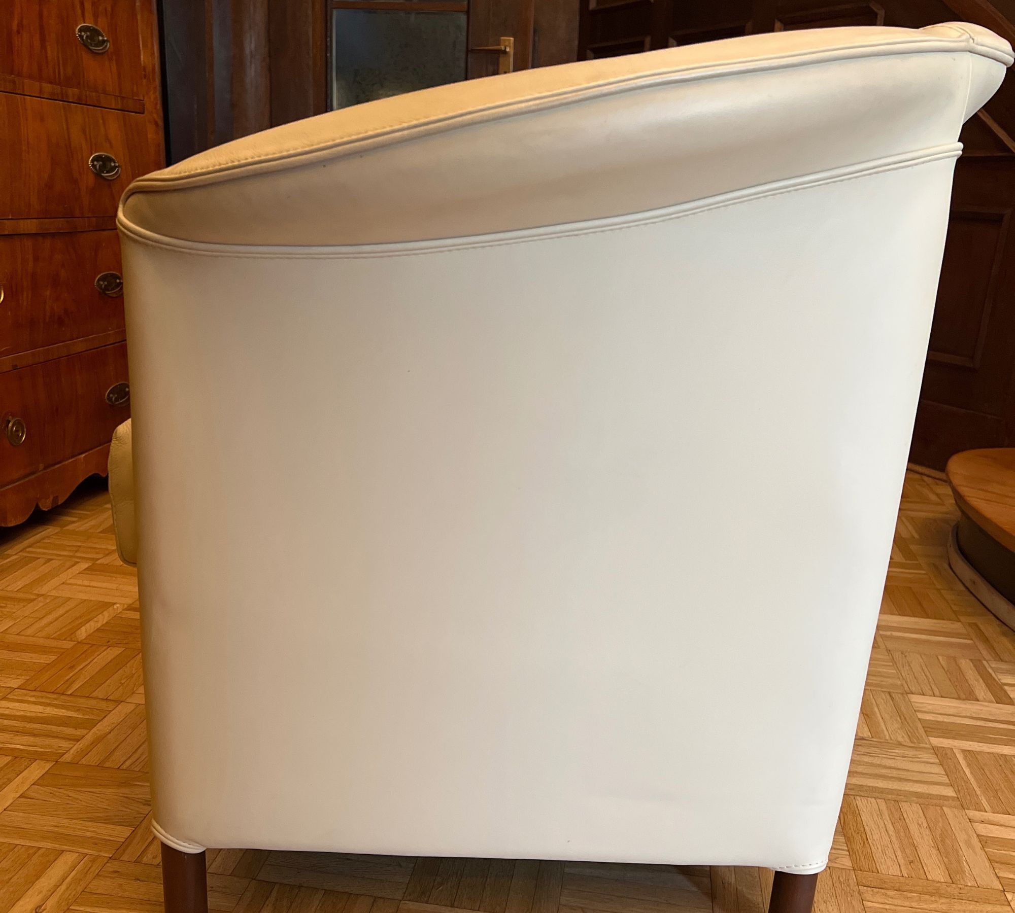 Aura Sofa Leder Beige